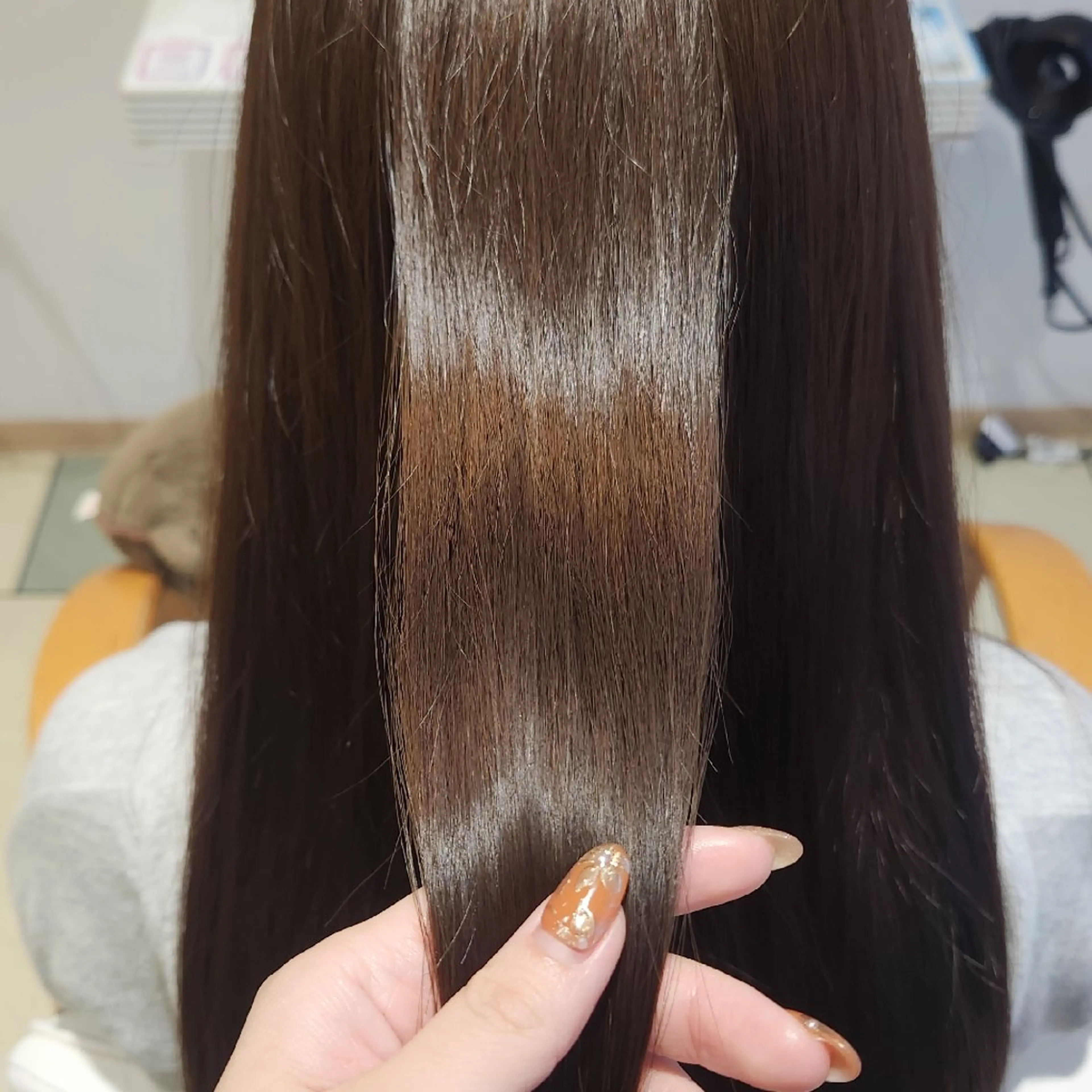 ロング 暖色カラー/髪質改善 /メンズ🧡莉南のヘアスタイル