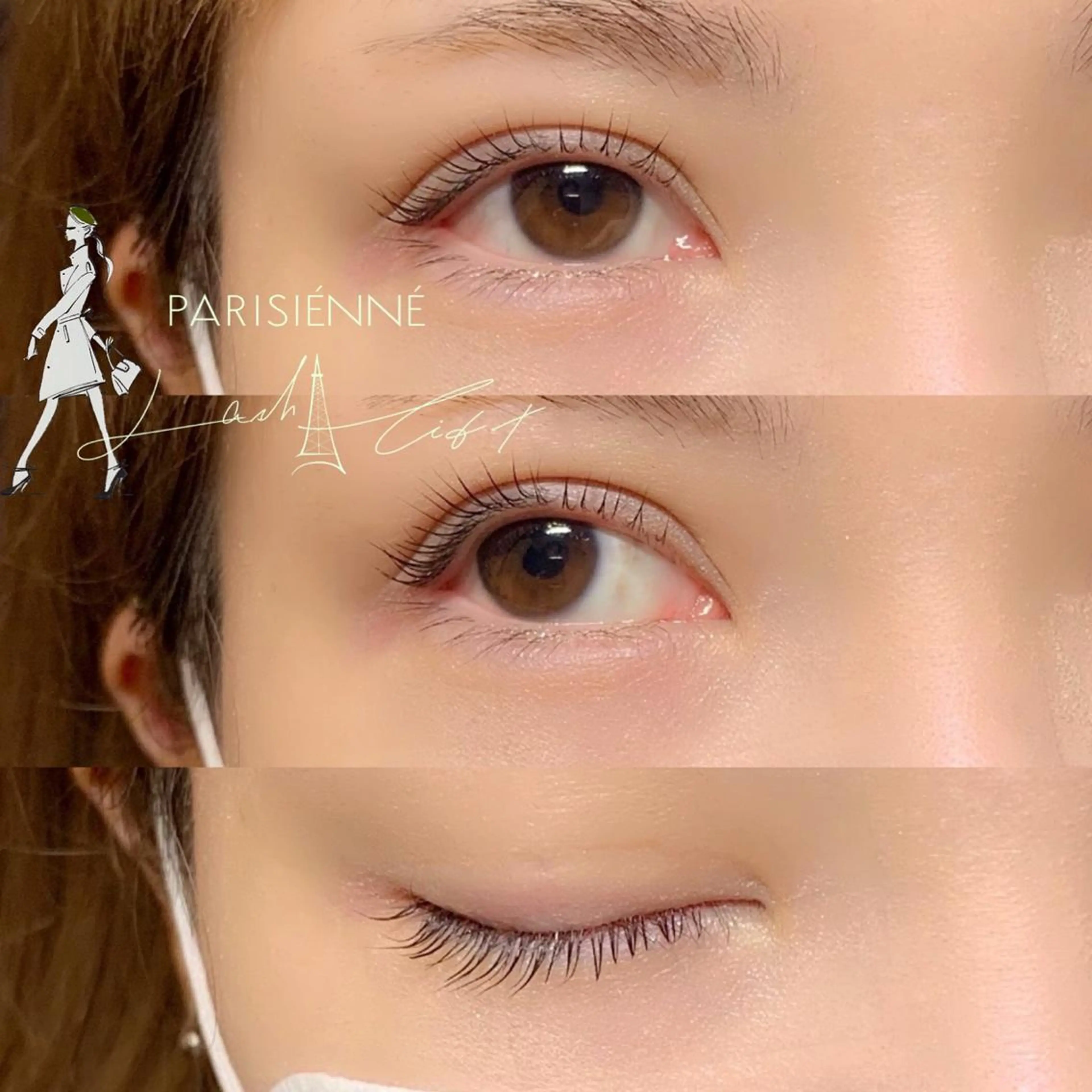 マツエク・マツパ パリジェンヌラッシュリフト AKIKOᵕ̈*/ 耳ツボ/パーマ/美眉のマツエク・マツパデザイン