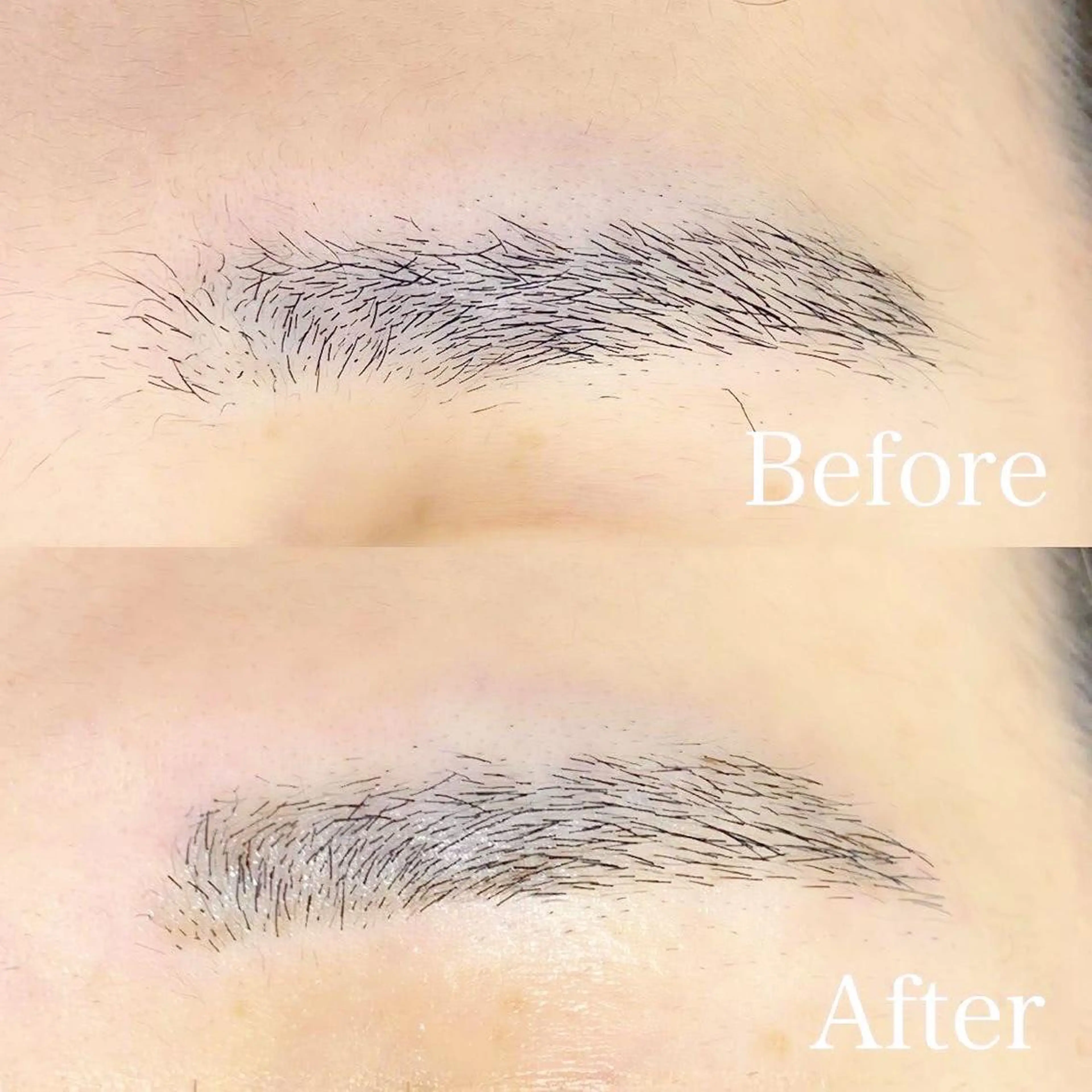 メンズ アイブロウ 眉毛ワックス脱毛 🫧ナオ🫧 /韓国 ヘア/ マンツーマンのヘアスタイル