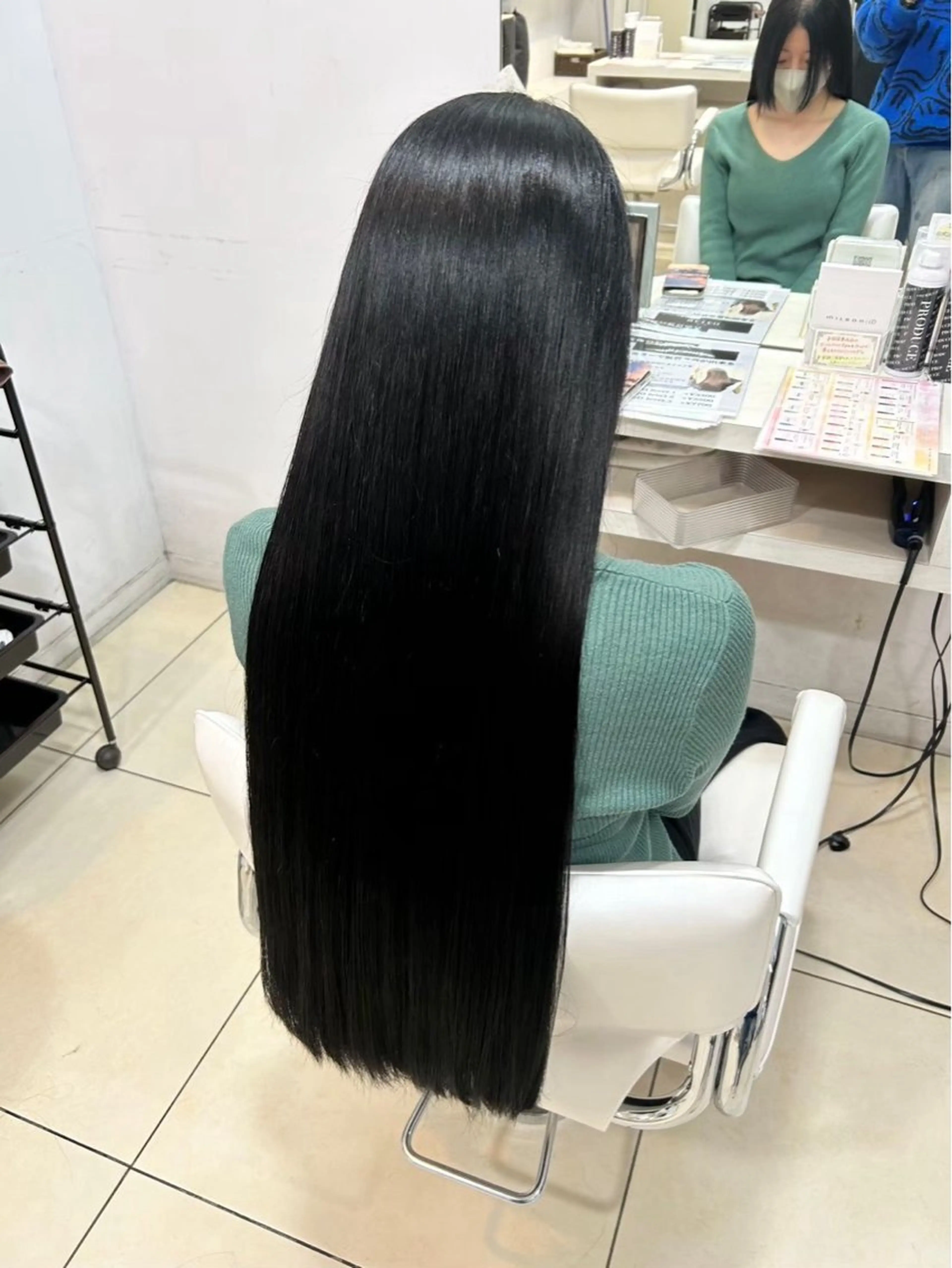 ロング ヘアカラー [髪質改善カラー] 光^._.^のヘアスタイル