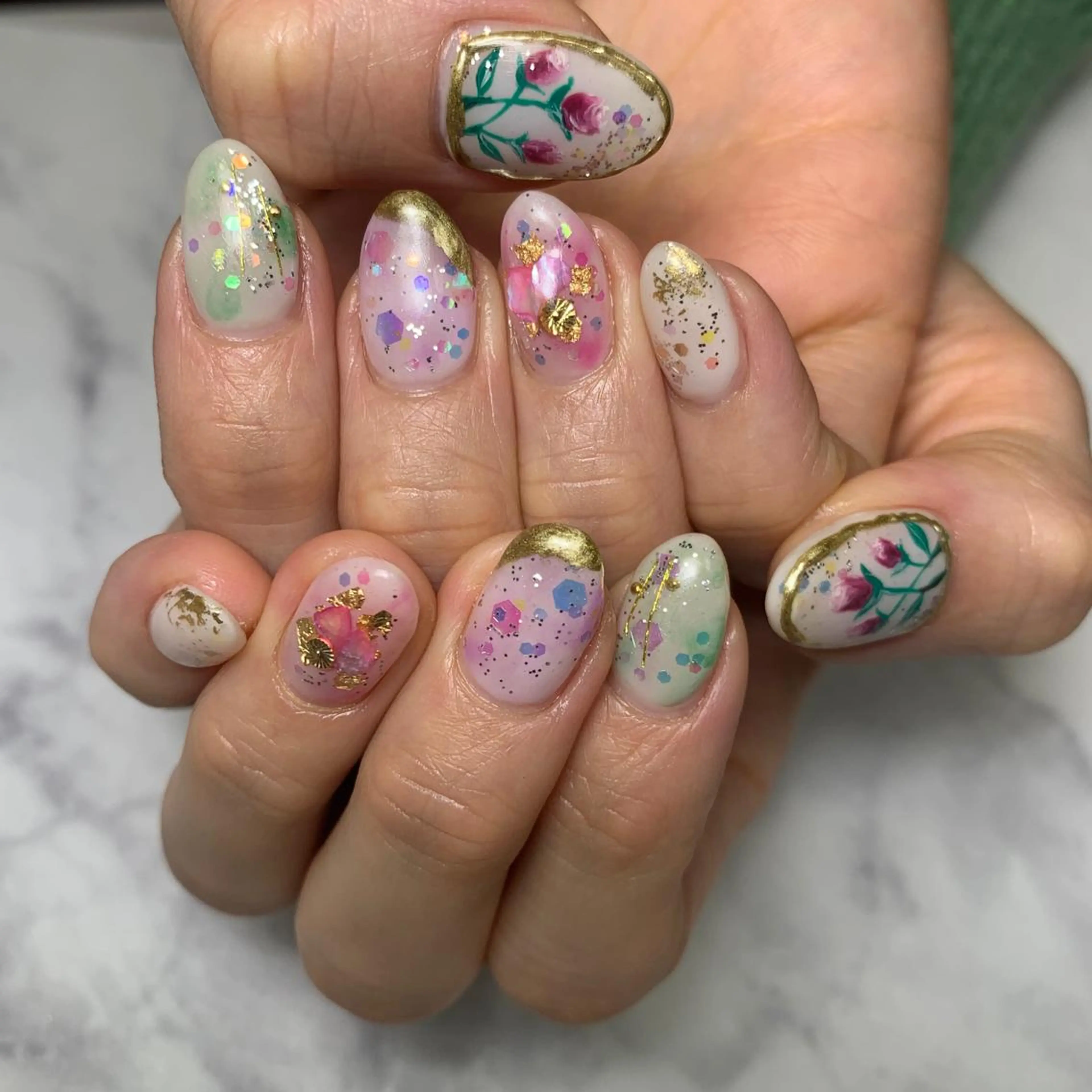 ネイル es nailのネイルデザイン