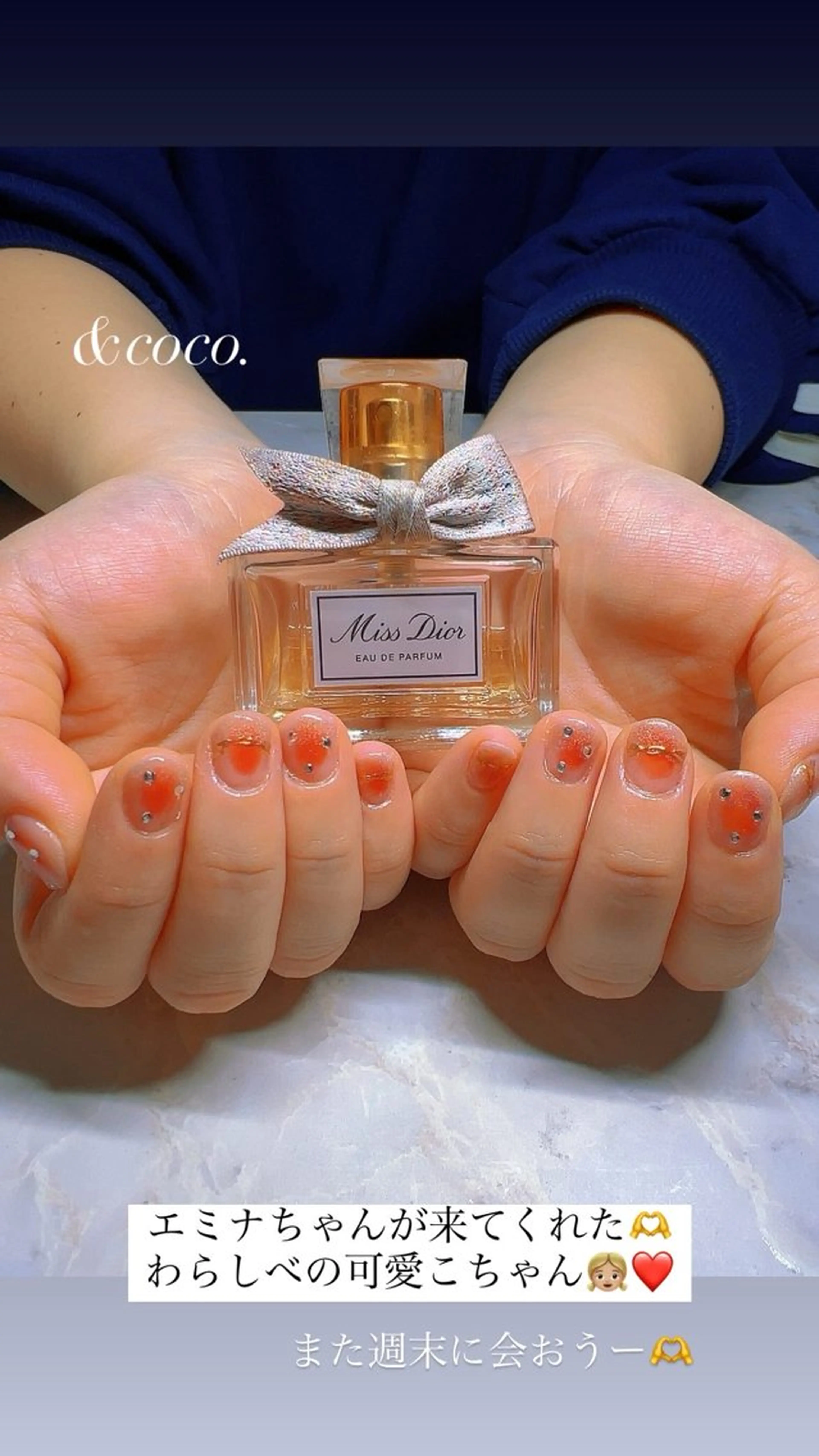 ネイル チークネイル マグネットネイル ＆coco.所属・＆ coco.のネイルデザイン