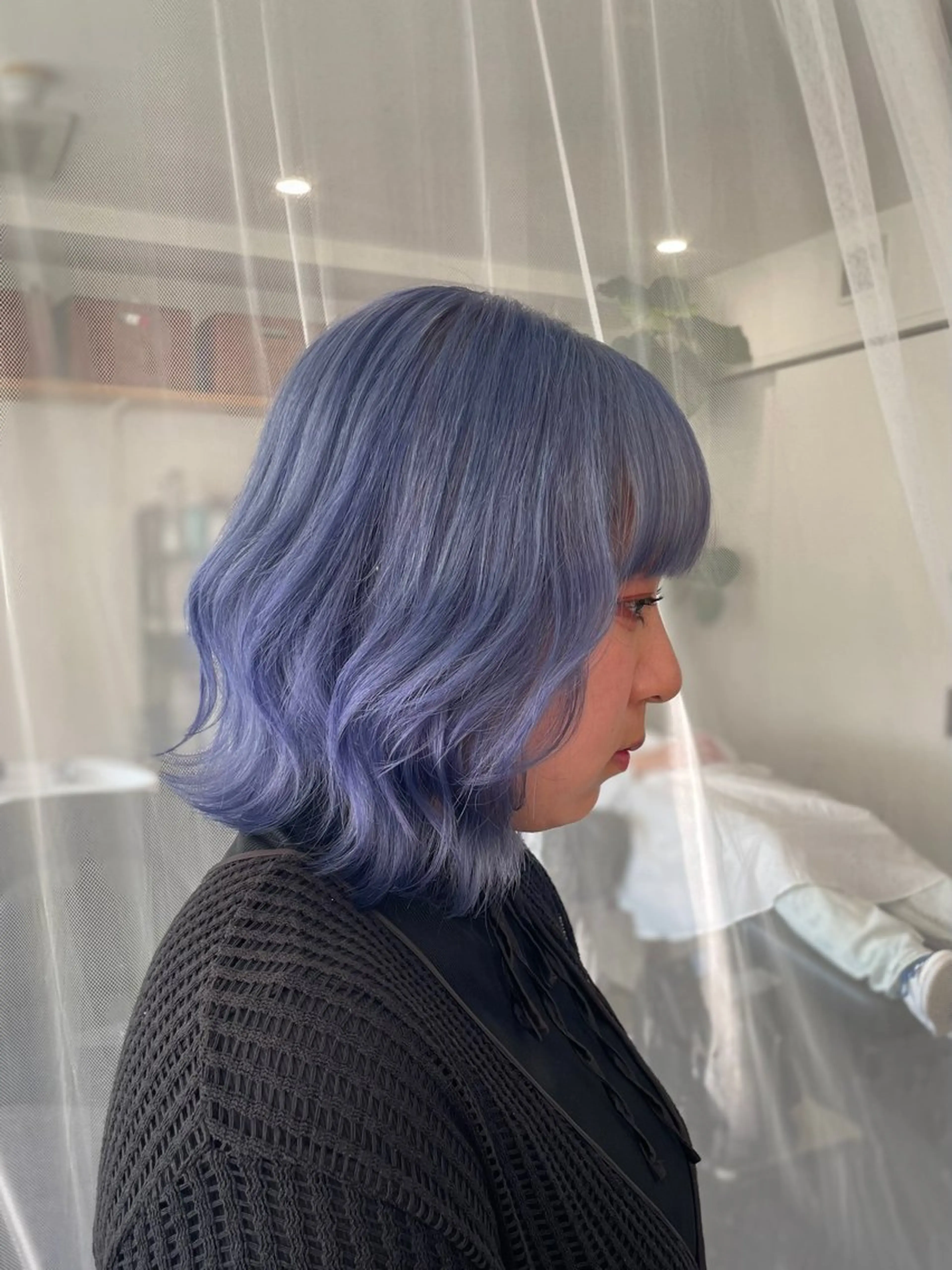 ミディアム カラー ヘアカラー トリートメント GaKu/ハイトーン /ブリーチ/ブロンドのヘアスタイル