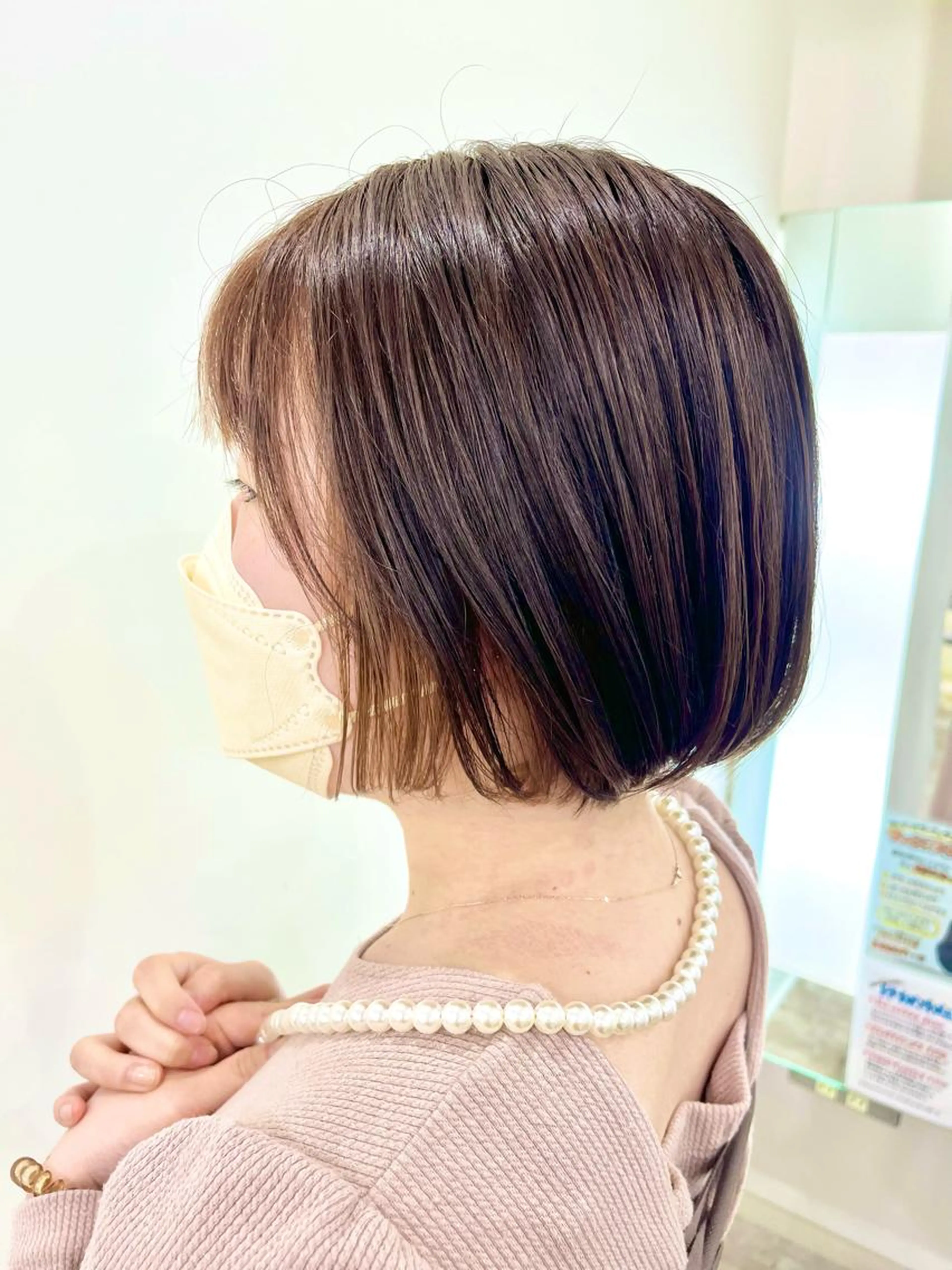 【🫧ツヤ×まとまり感🫧】　　　　　　　　　　　　　　　カット（ロング）＋透明感カラー＋ケア 💰8,400💡の写真