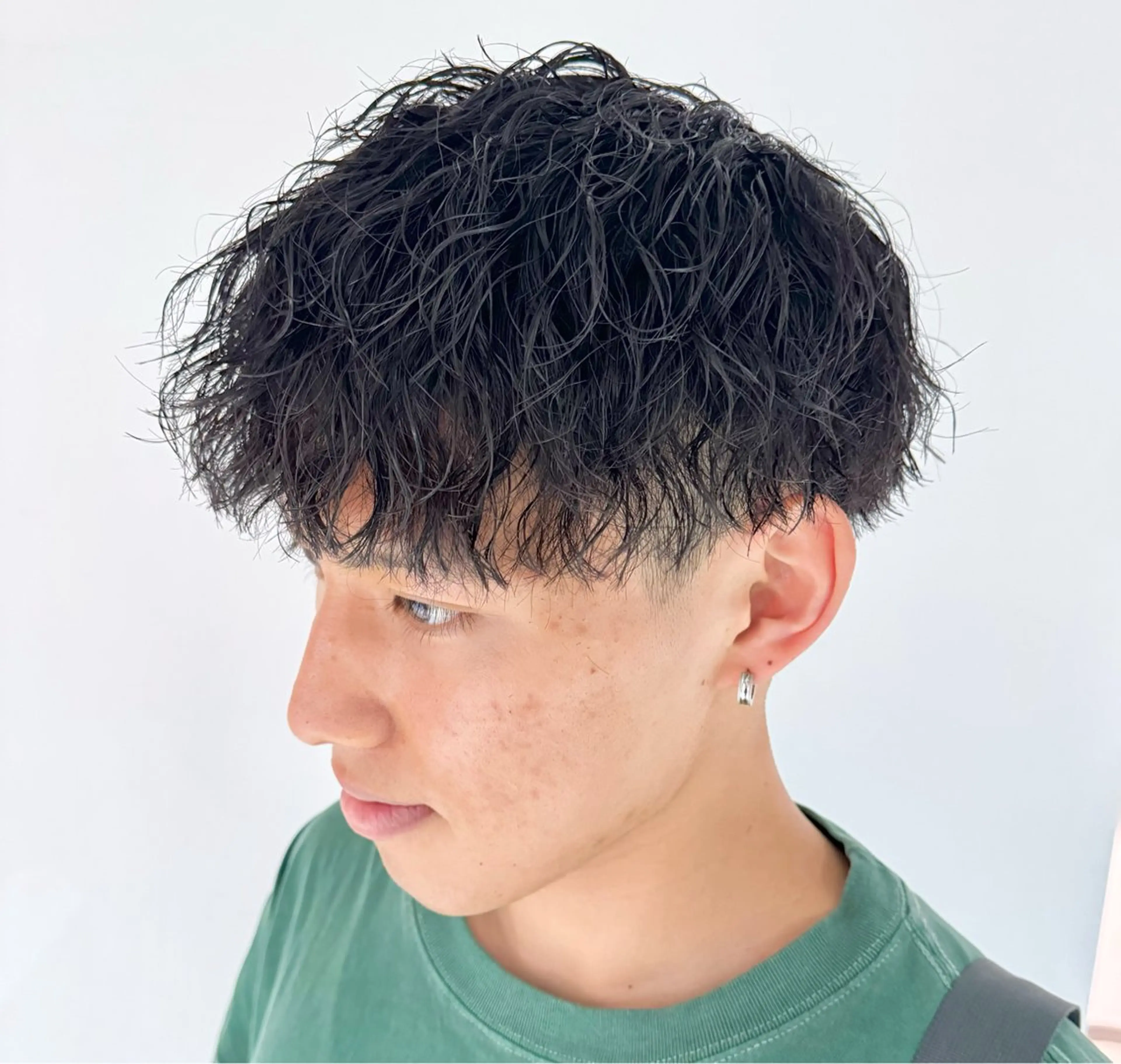 【メンズカット✂️】+【ツイストスパイラルパーマ】の写真
