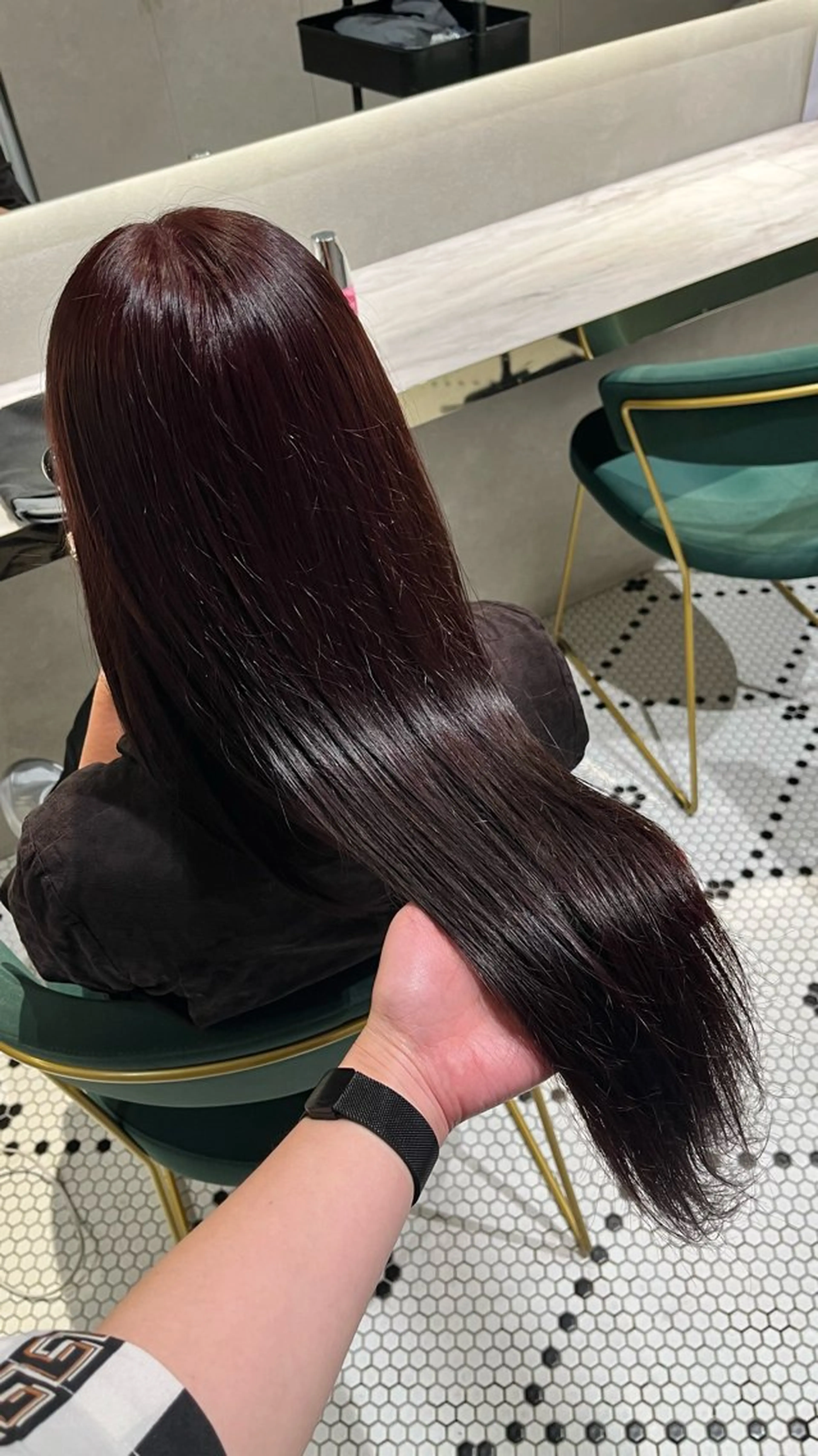 ロング カラー 新宿/アシスタント AiNAのヘアスタイル