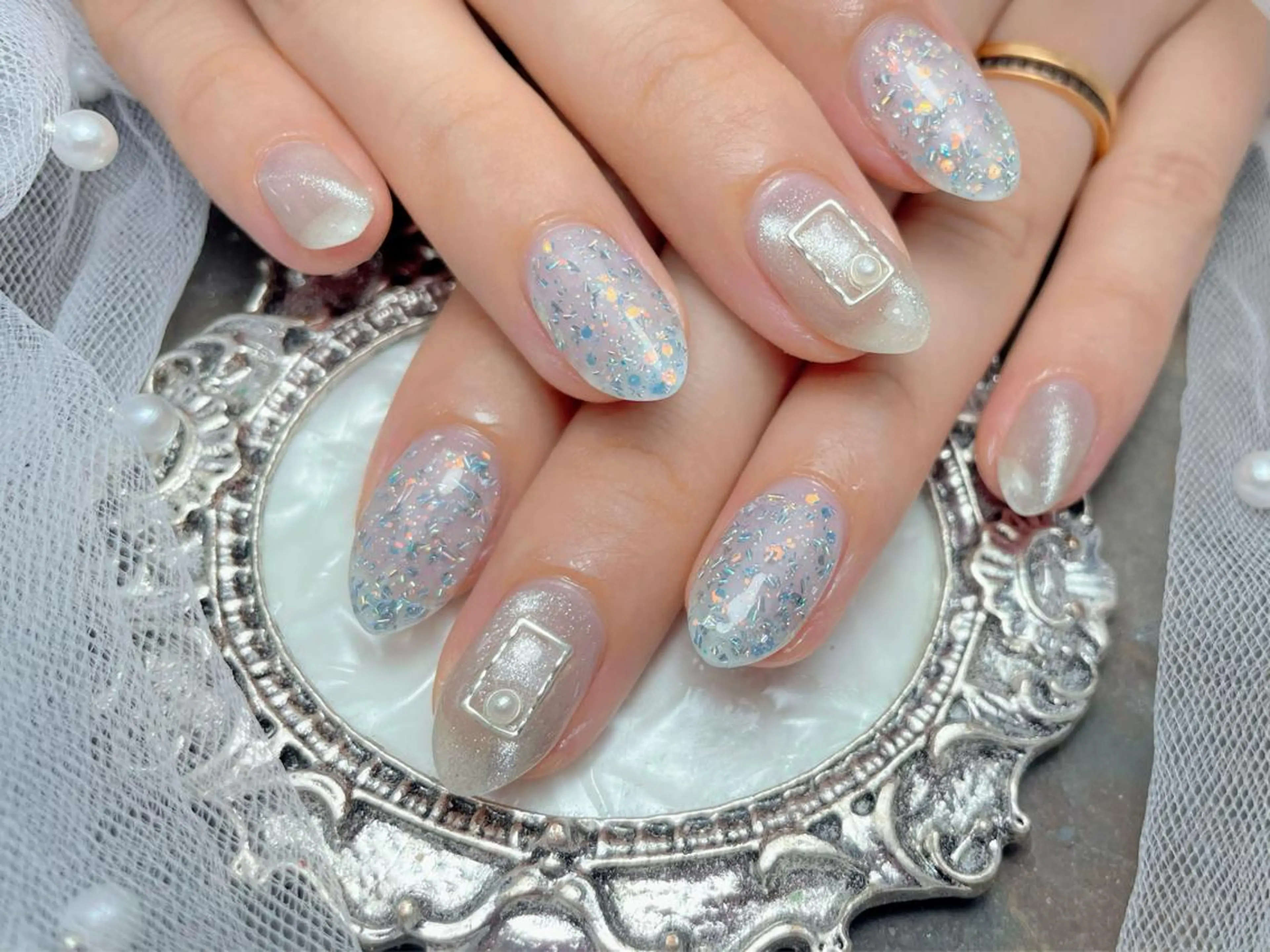 ネイル ハンドネイル マジックミラー所属・マジック ミラーのネイルデザイン