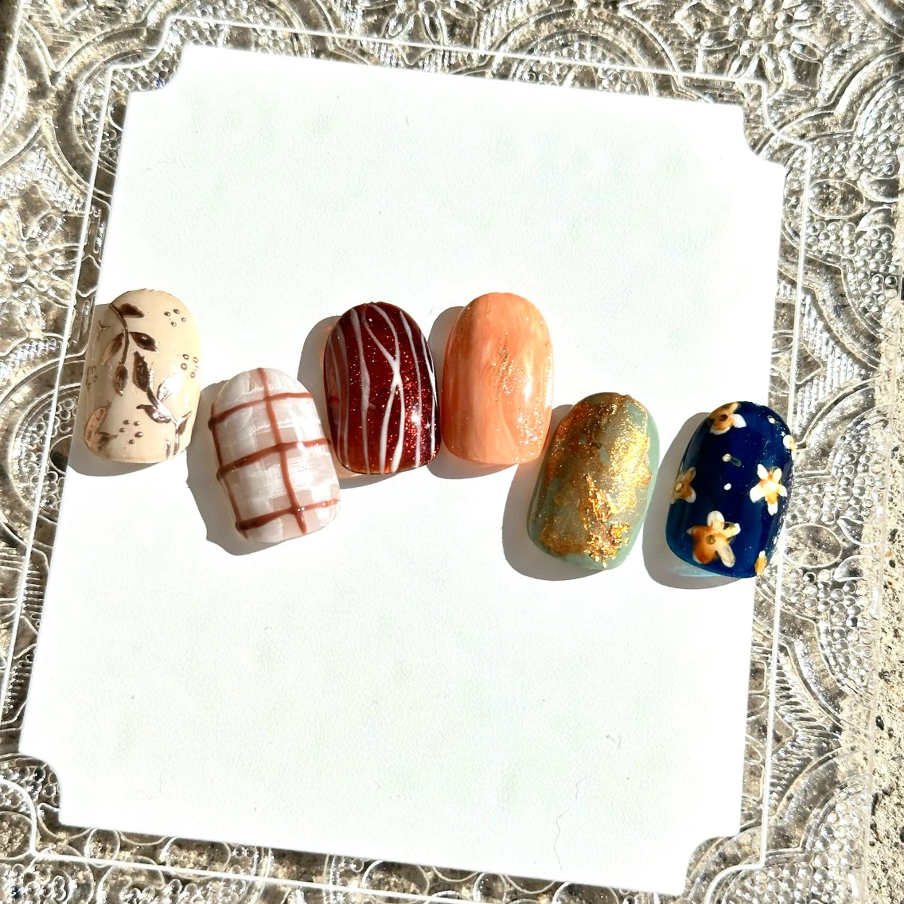 ネイル Ram Factory（カフェ　ラムファクトリー内）所属・ラムファクトリー KOTONAのネイルデザイン