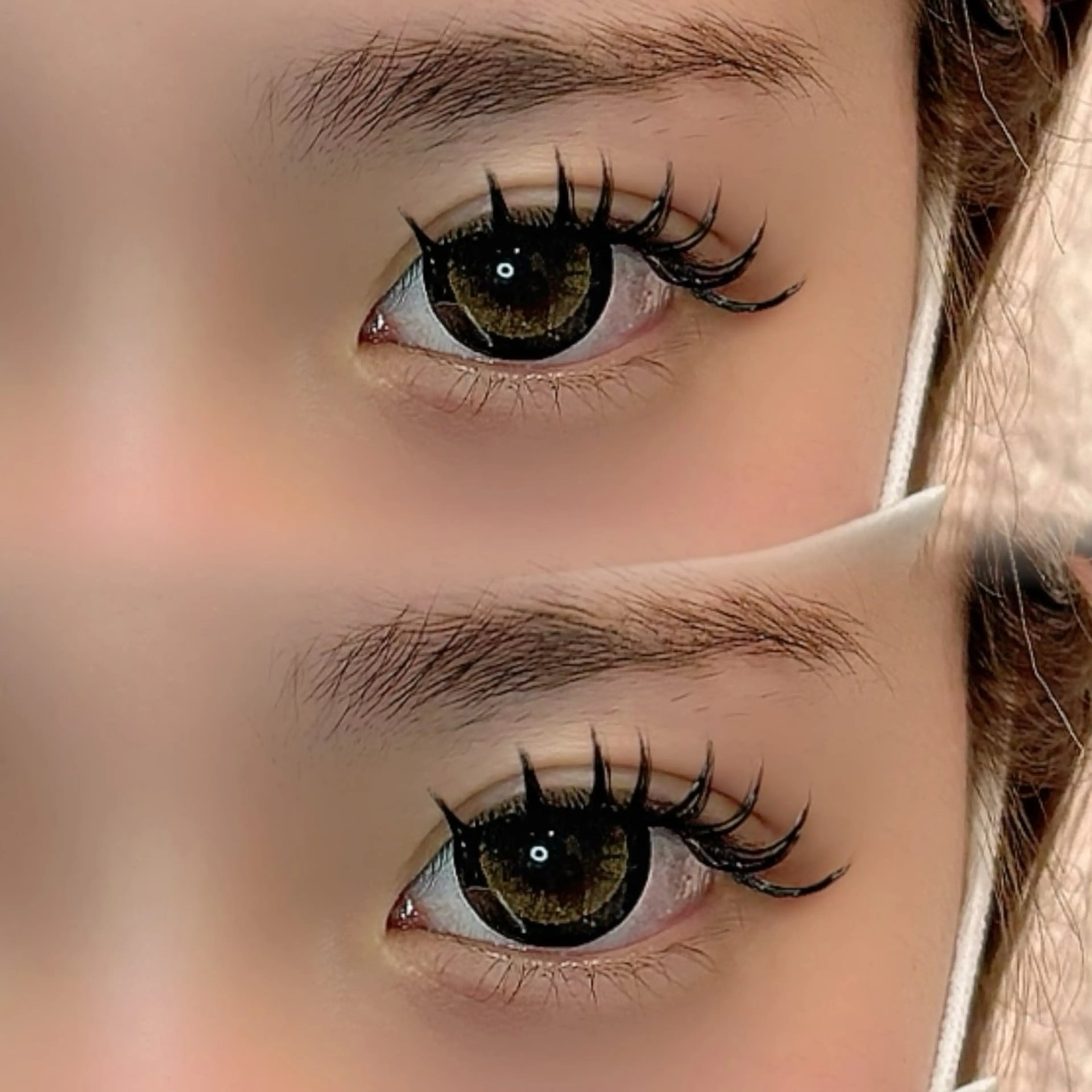 マツエク・マツパ Cカール キュート マツエク Ayumi.dre 🌸Y《2階》のマツエク・マツパデザイン