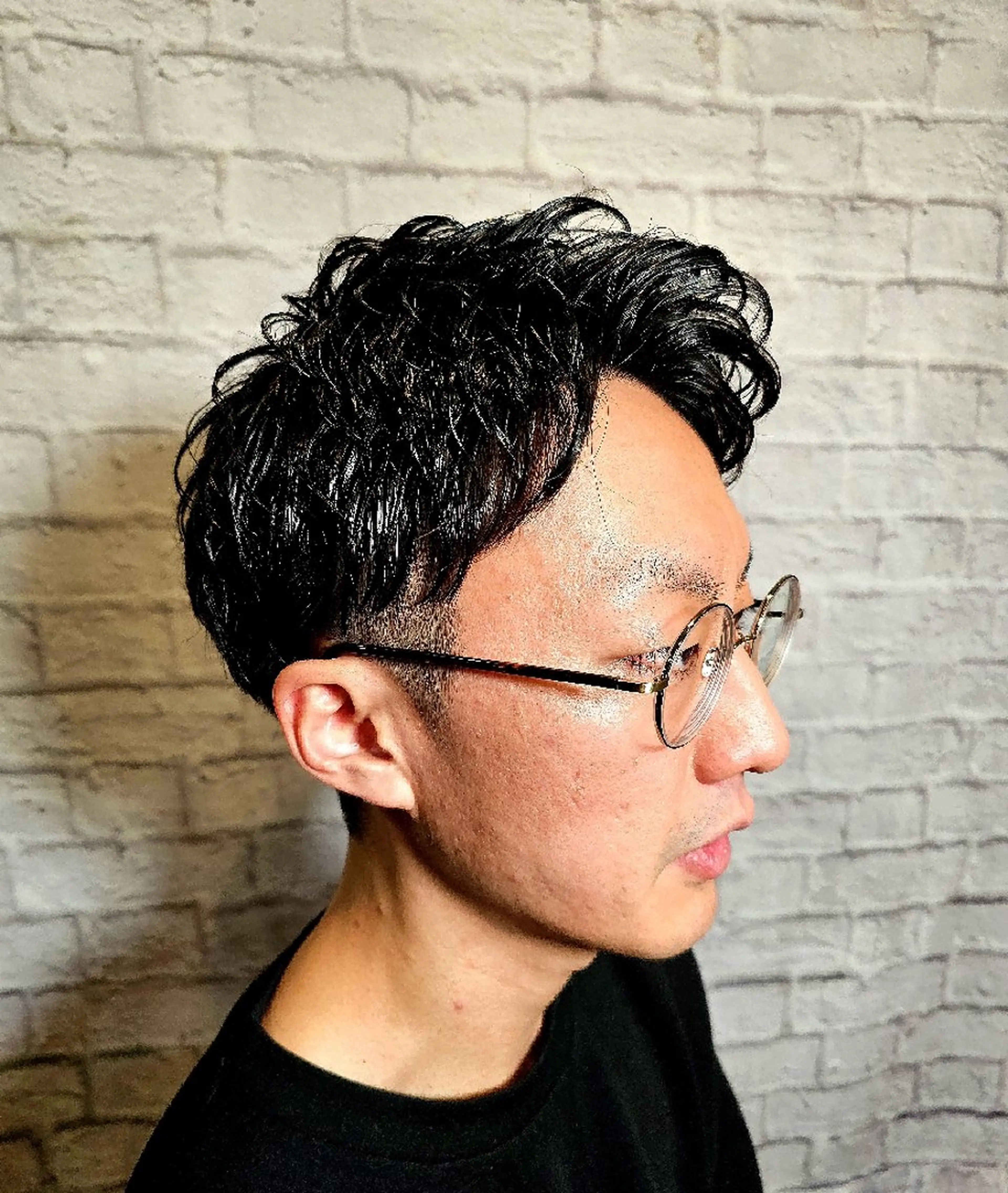 ショート メンズ パーマ カット パーマ 💈メンズカット 💈鈴木将希のヘアスタイル