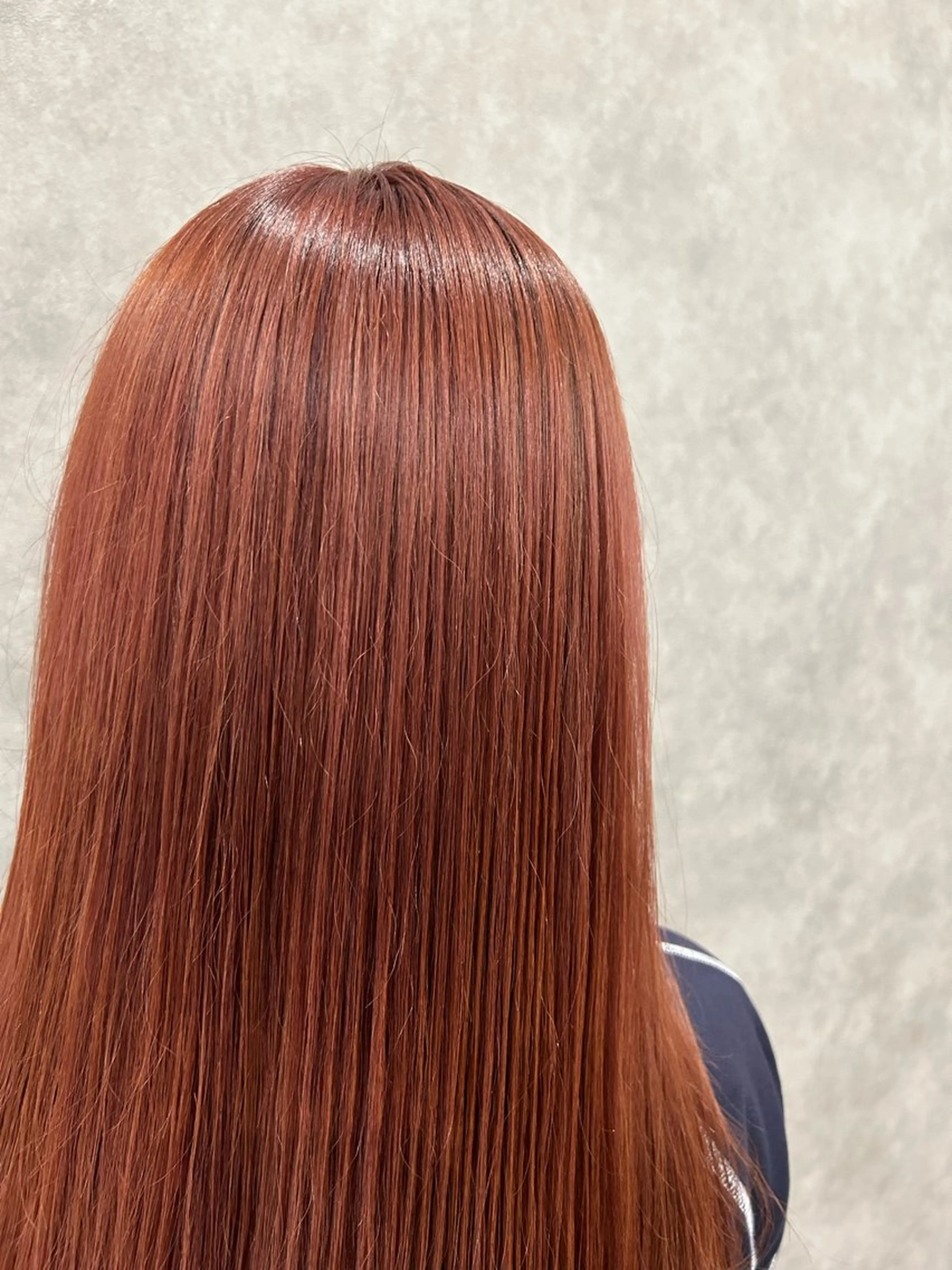 セミロング ヘアカラー ゆきな 育休中のヘアスタイル