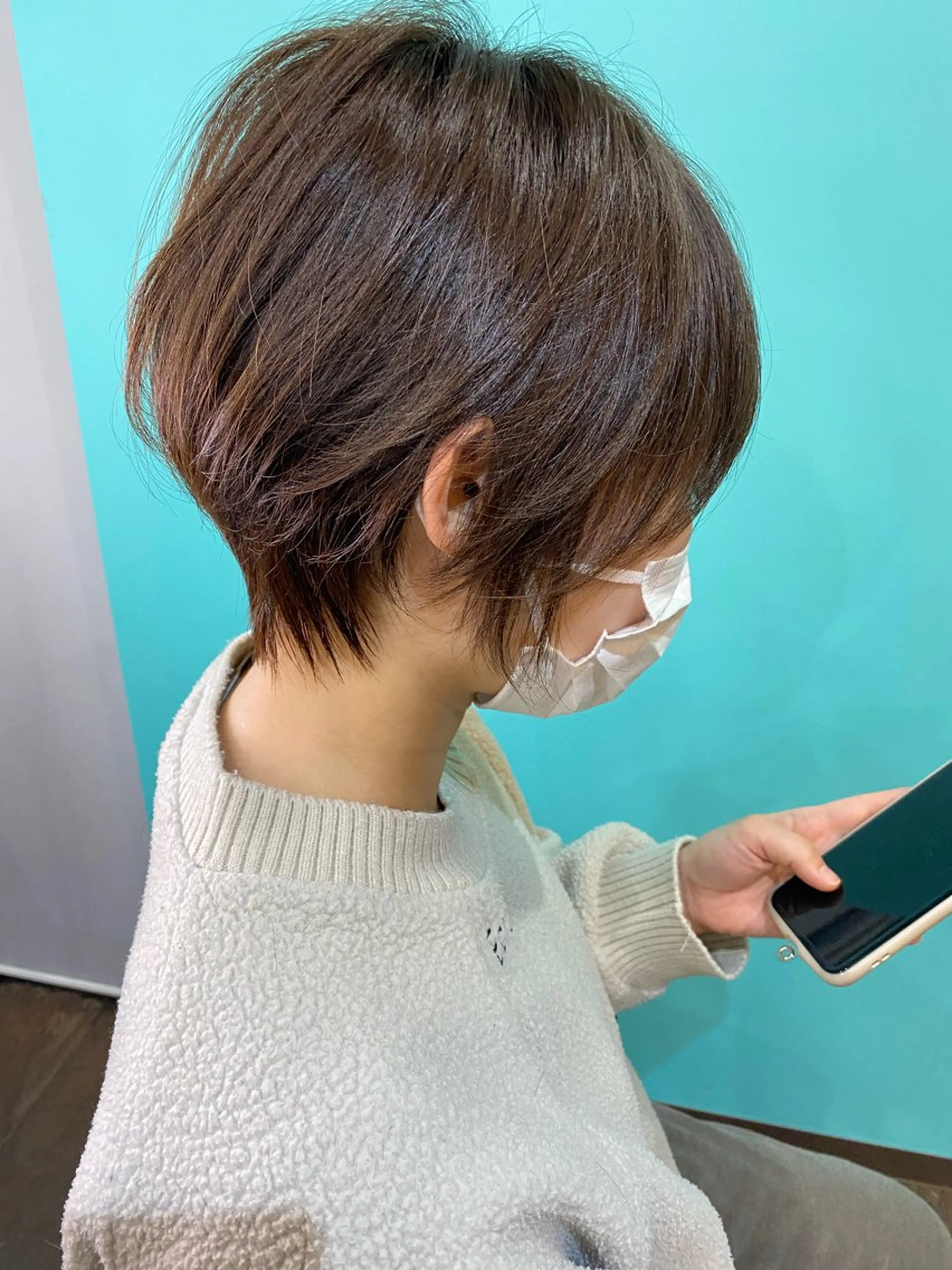 ショート カラー ショートヘア organic hair salon AXIS本店所属・💎AXIS 本店 うらら💎のヘアスタイル