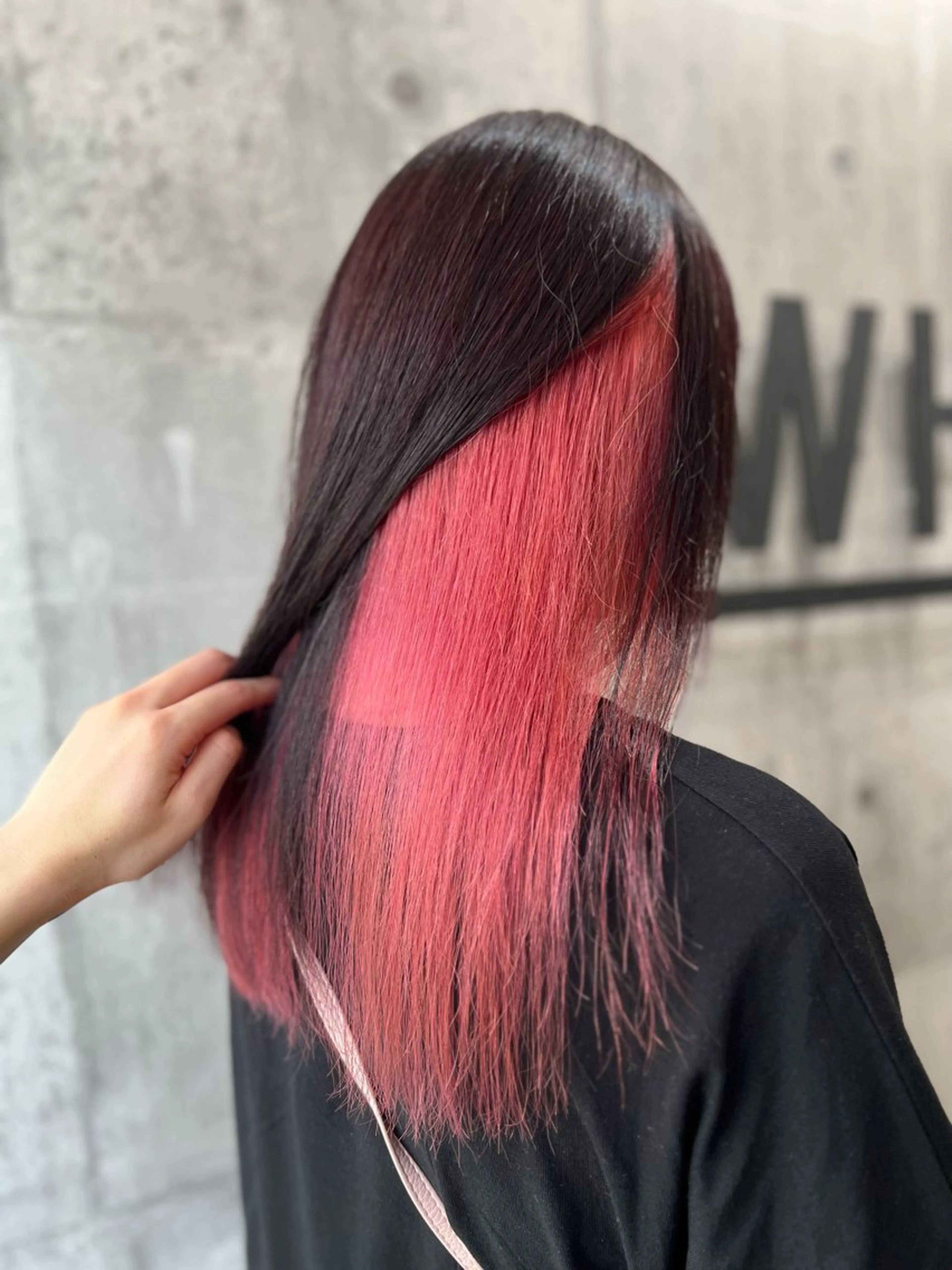 セミロング 美容室 _WHITE＋ 南海難波店【アンダーホワイトプラス】所属・✨レイヤー/透明感 /豊嶋里緒✨のヘアスタイル