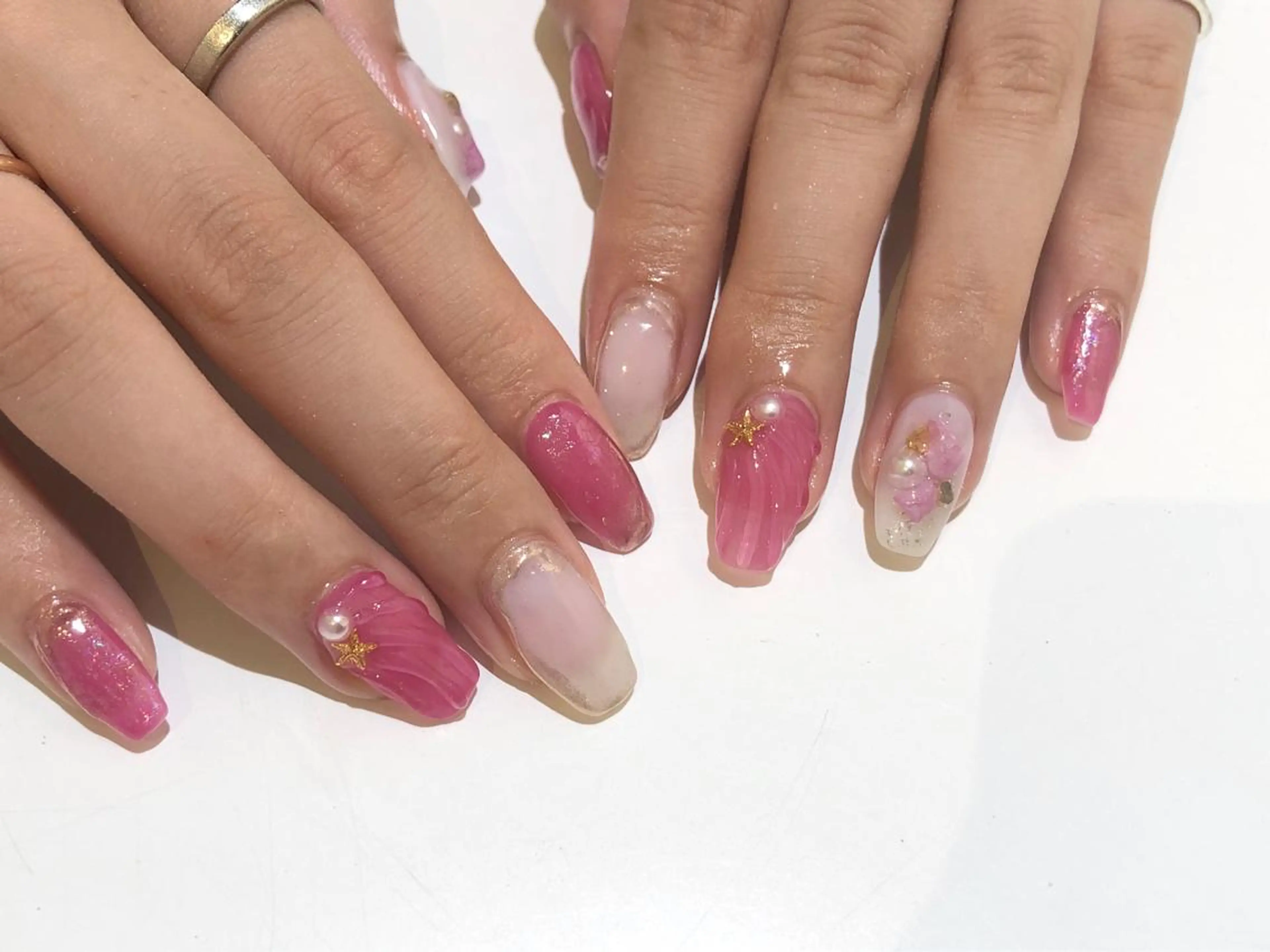 ネイル 舞田 苑香のネイルデザイン