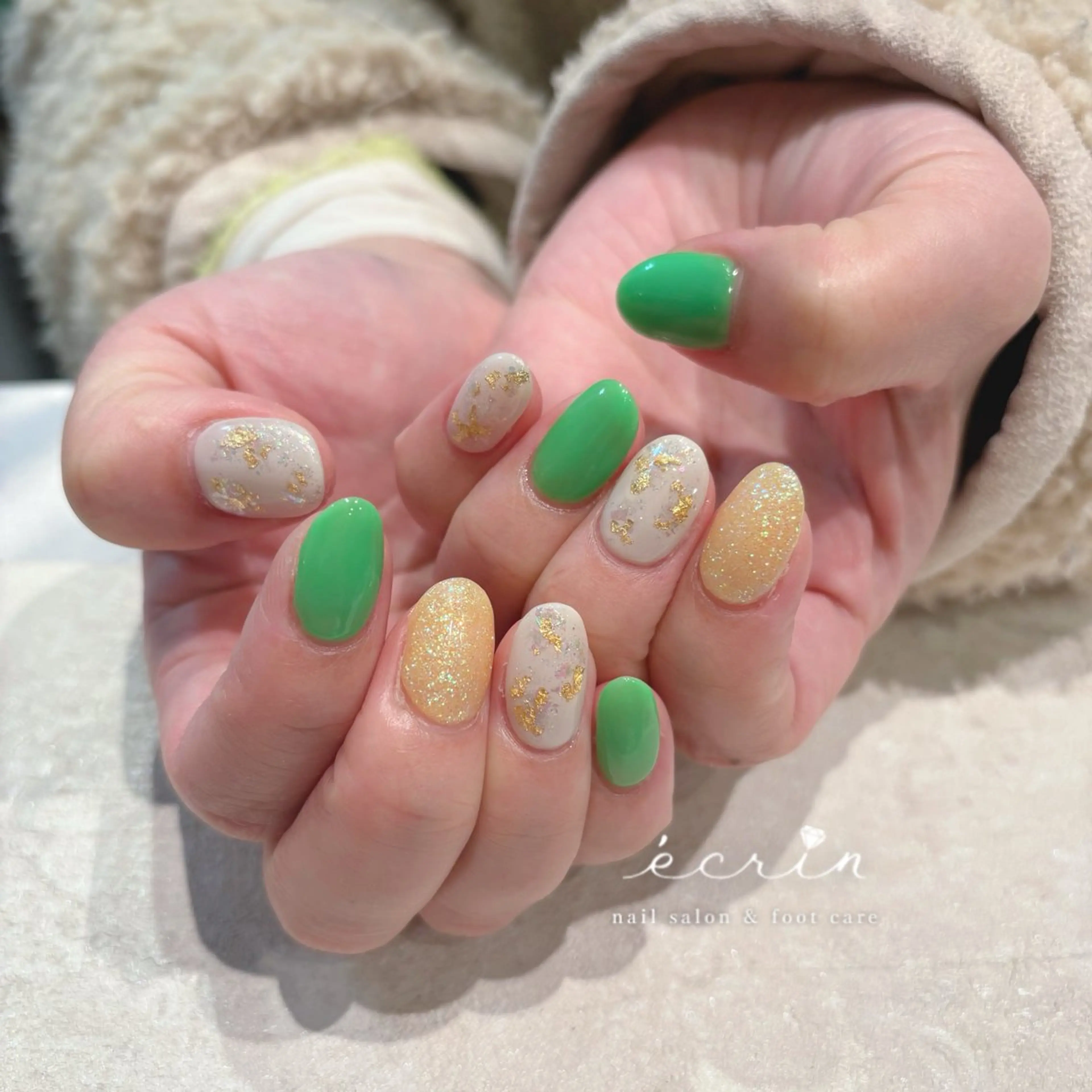 ネイル ecrin エクラン Haruka🌼のネイルデザイン