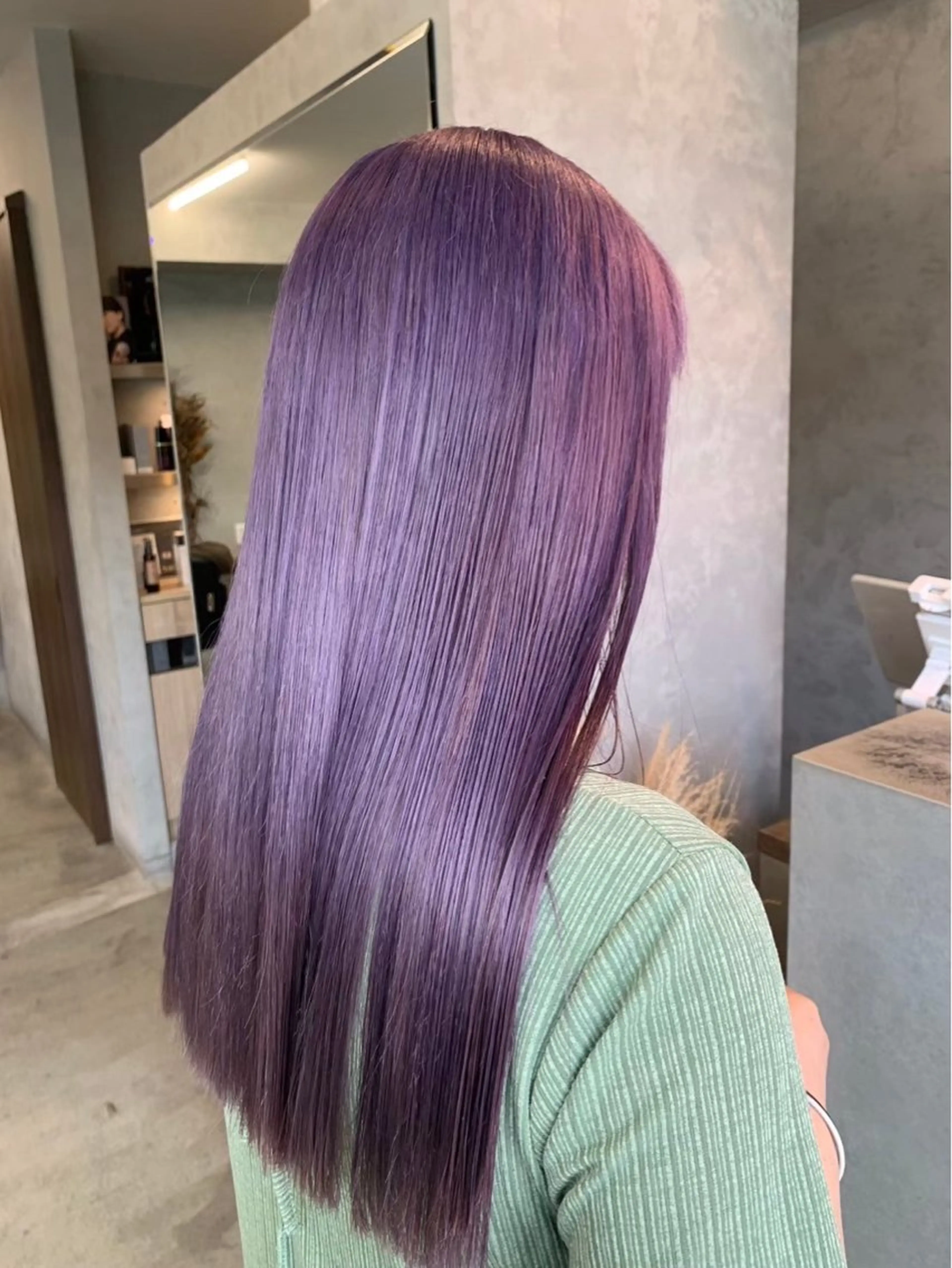 ロング ななみ/博多/ ブリーチ/髪質改善のヘアスタイル