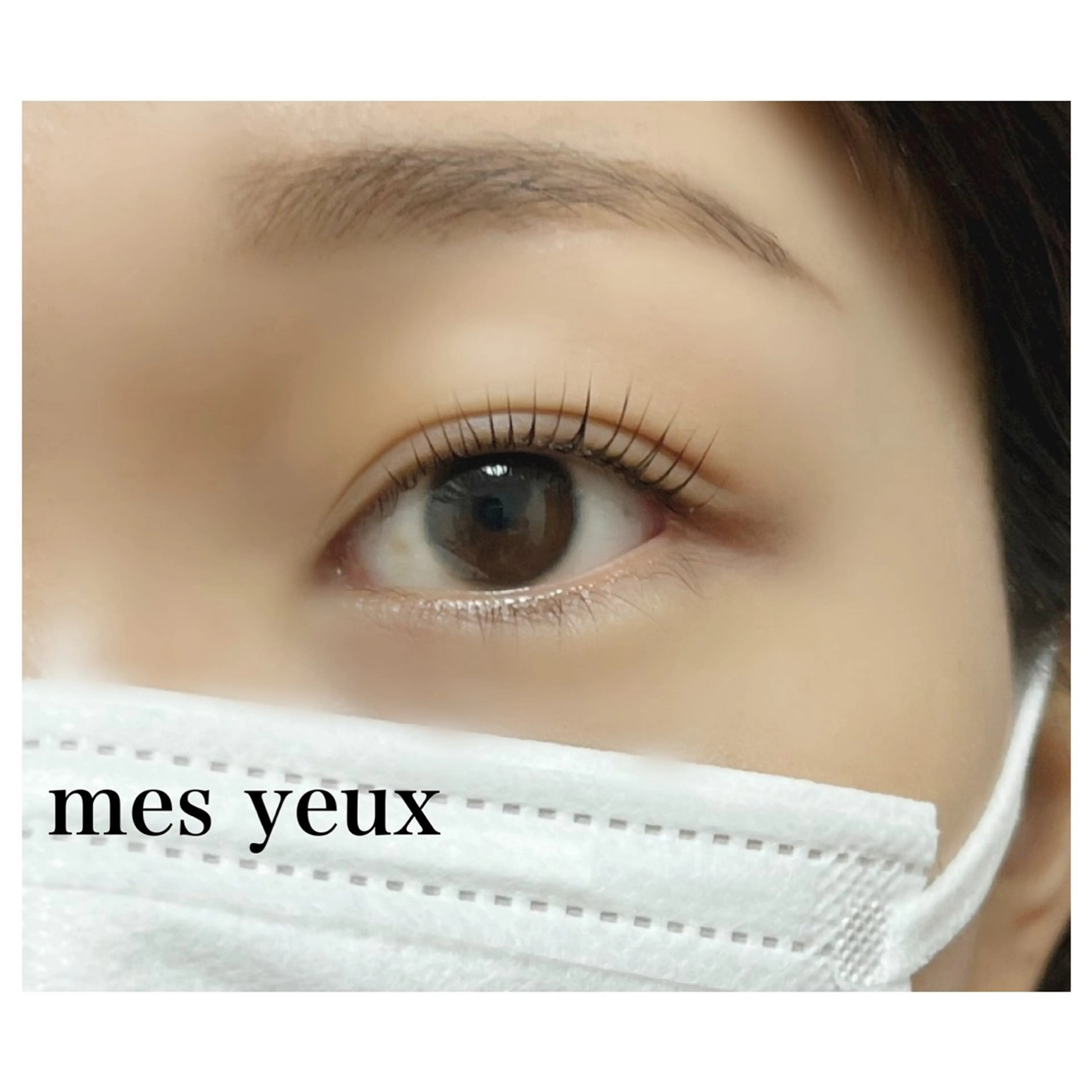 アイブロウ 眉毛ワックス脱毛 マツパ mes yeux eye salon.のマツエク・マツパデザイン