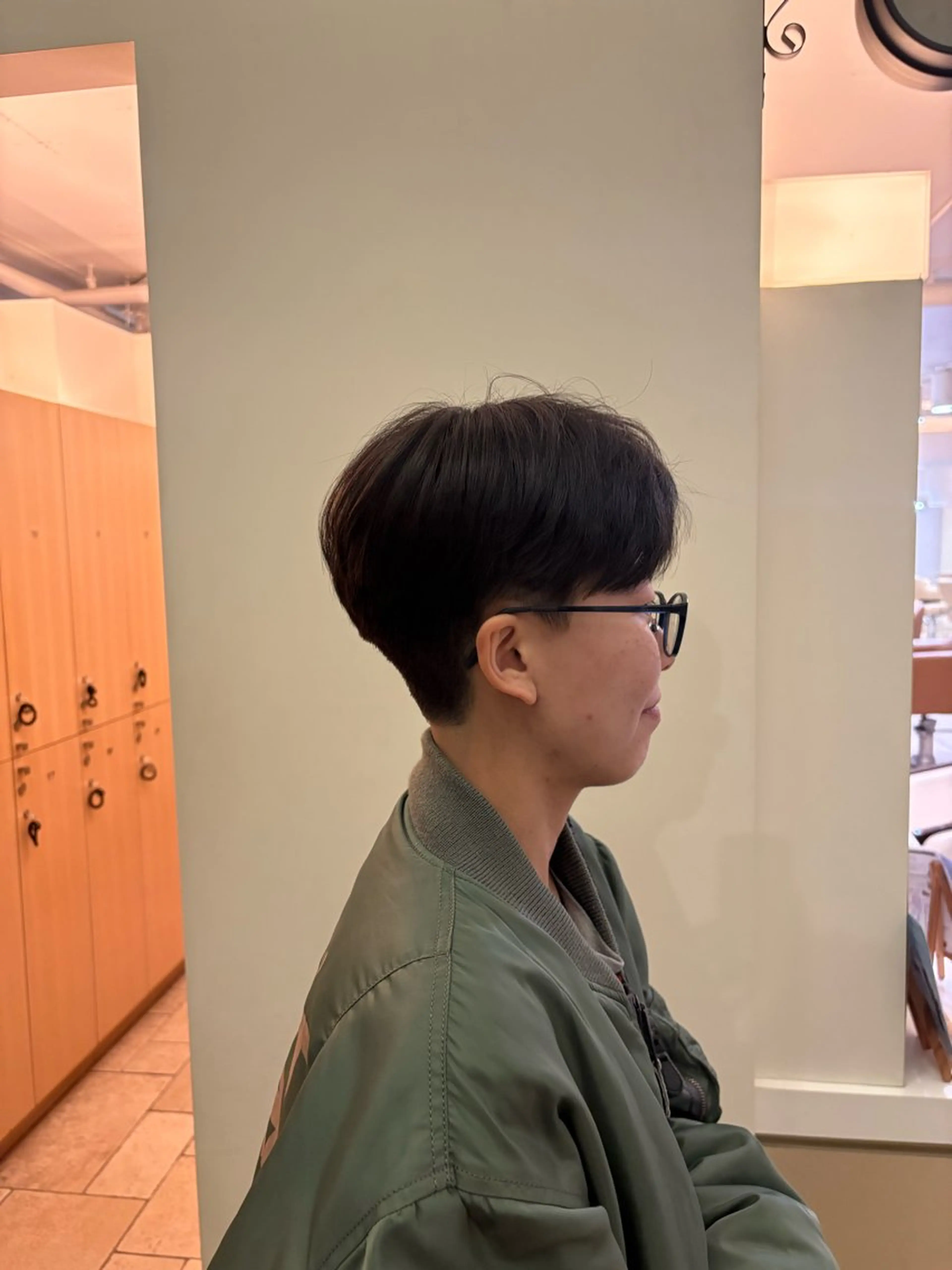 ショート エムスラッシュ本牧所属・片岡 未優のヘアスタイル