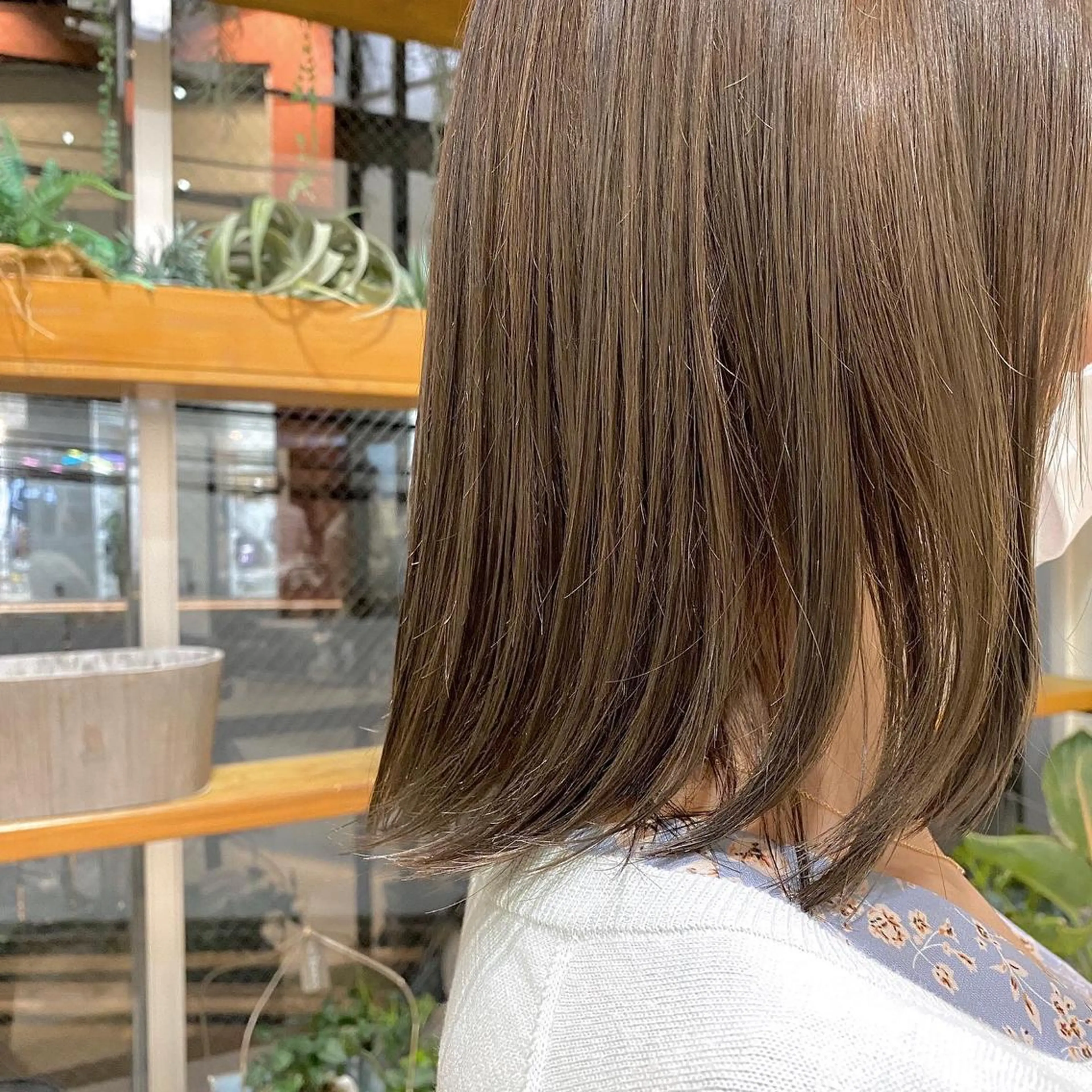 ミディアム カラー ヘアアレンジ tane.所属・【ダメージレス施術】 【透明感】北村 拓也のヘアスタイル