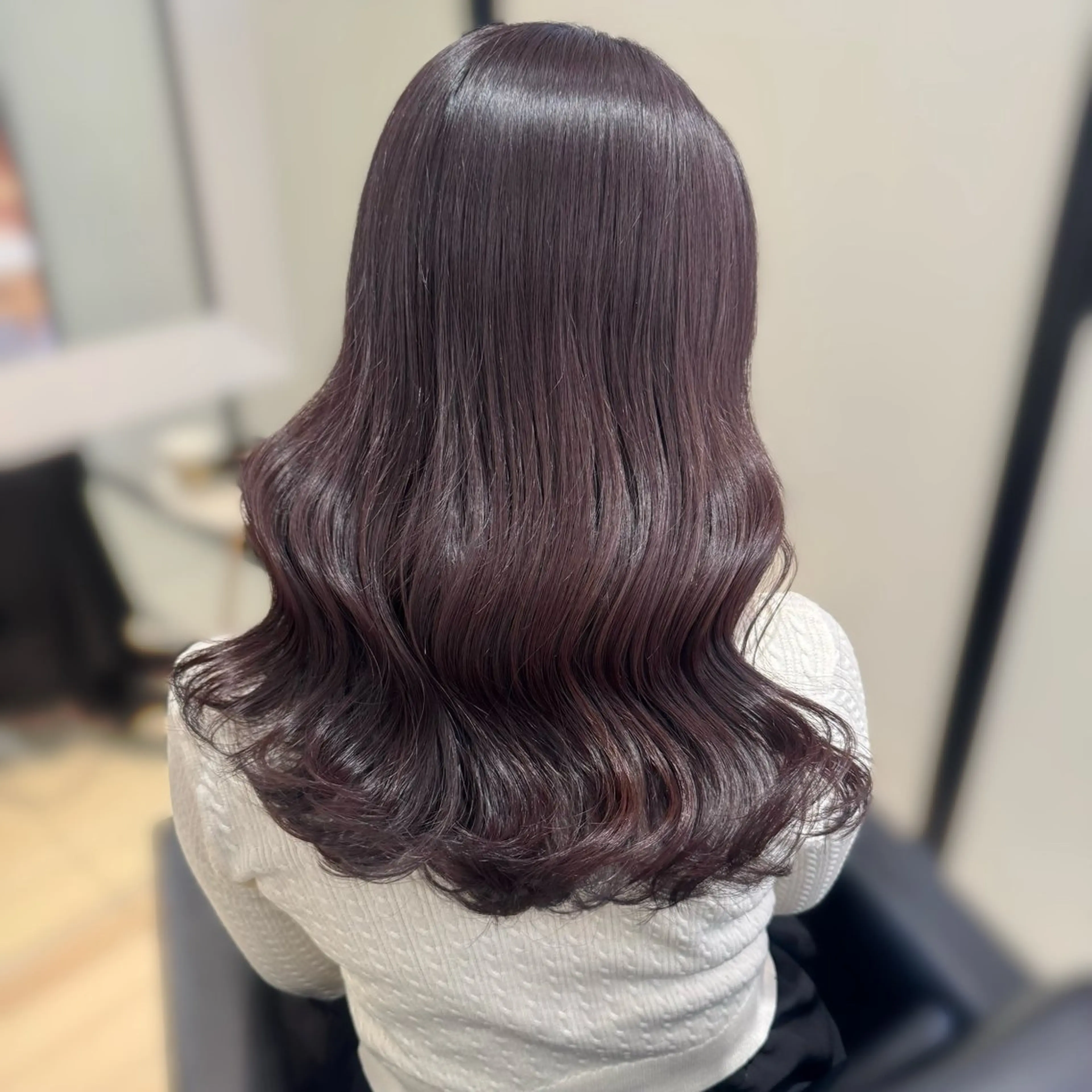 ロング カラー カット ヘアカラー トリートメント ブリーチなしカラー kana🐱のヘアスタイル