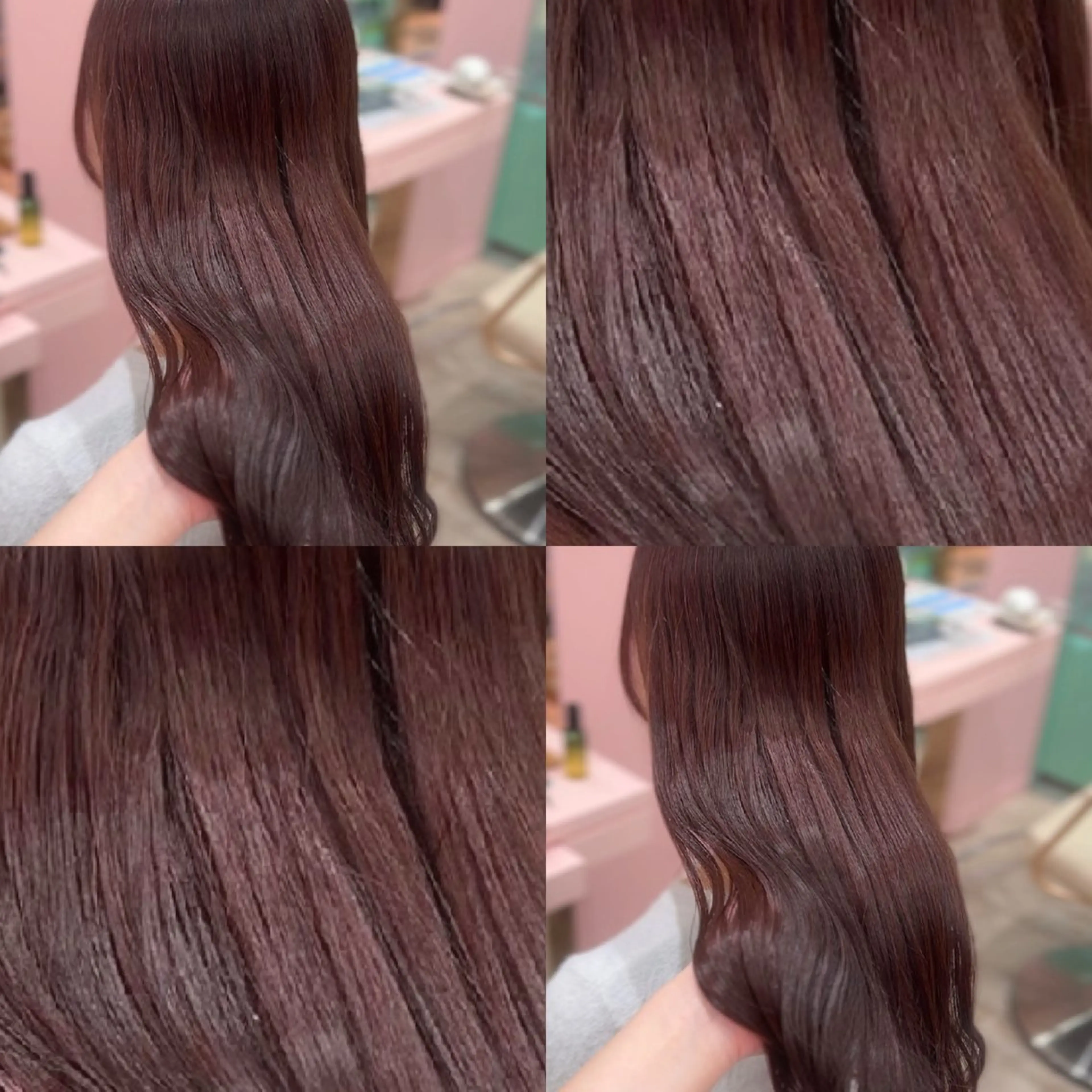 カラー ヘアカラー 🍒Megumi /暖色寒色系カラーのヘアスタイル