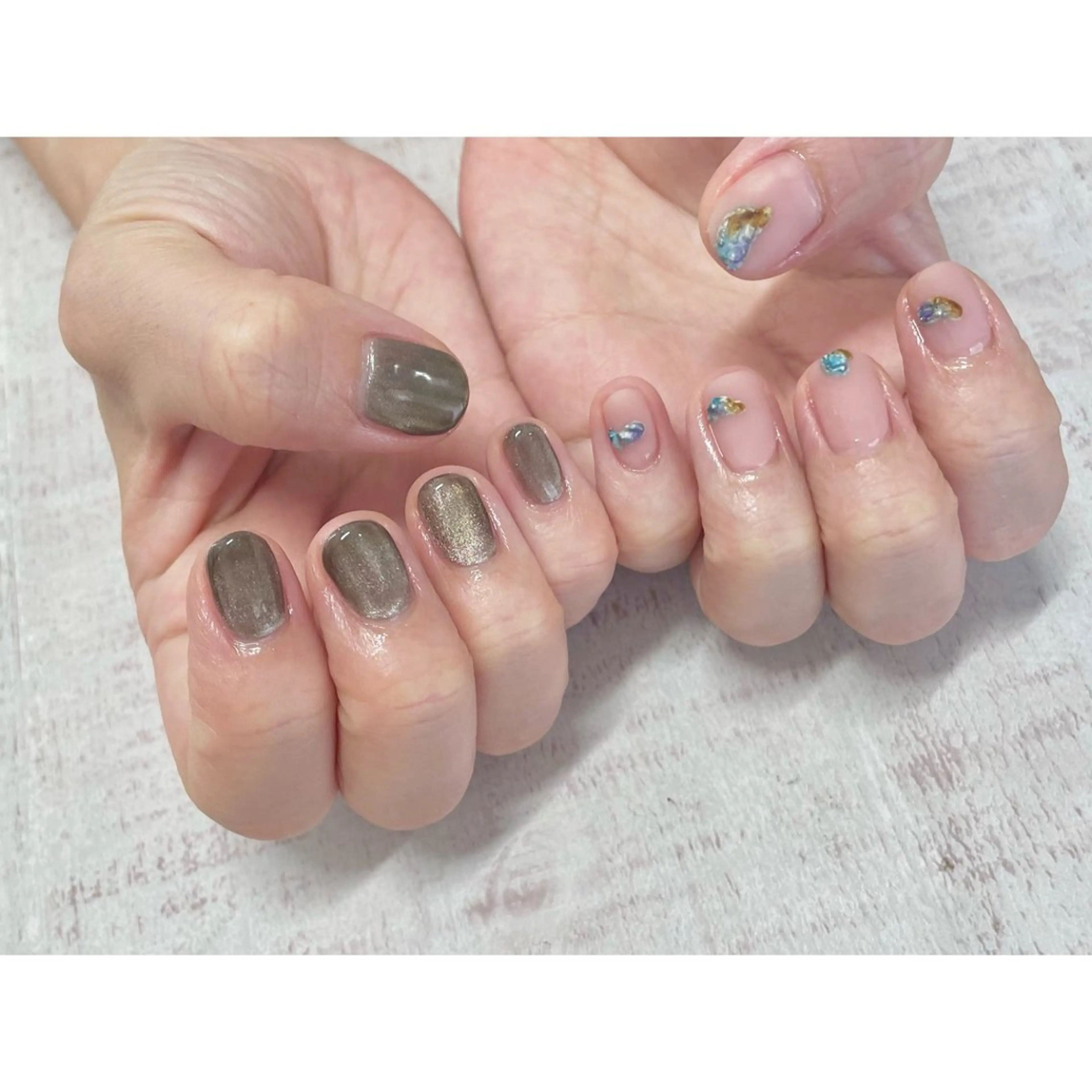 ネイル 𖡼 yumenoのネイルデザイン