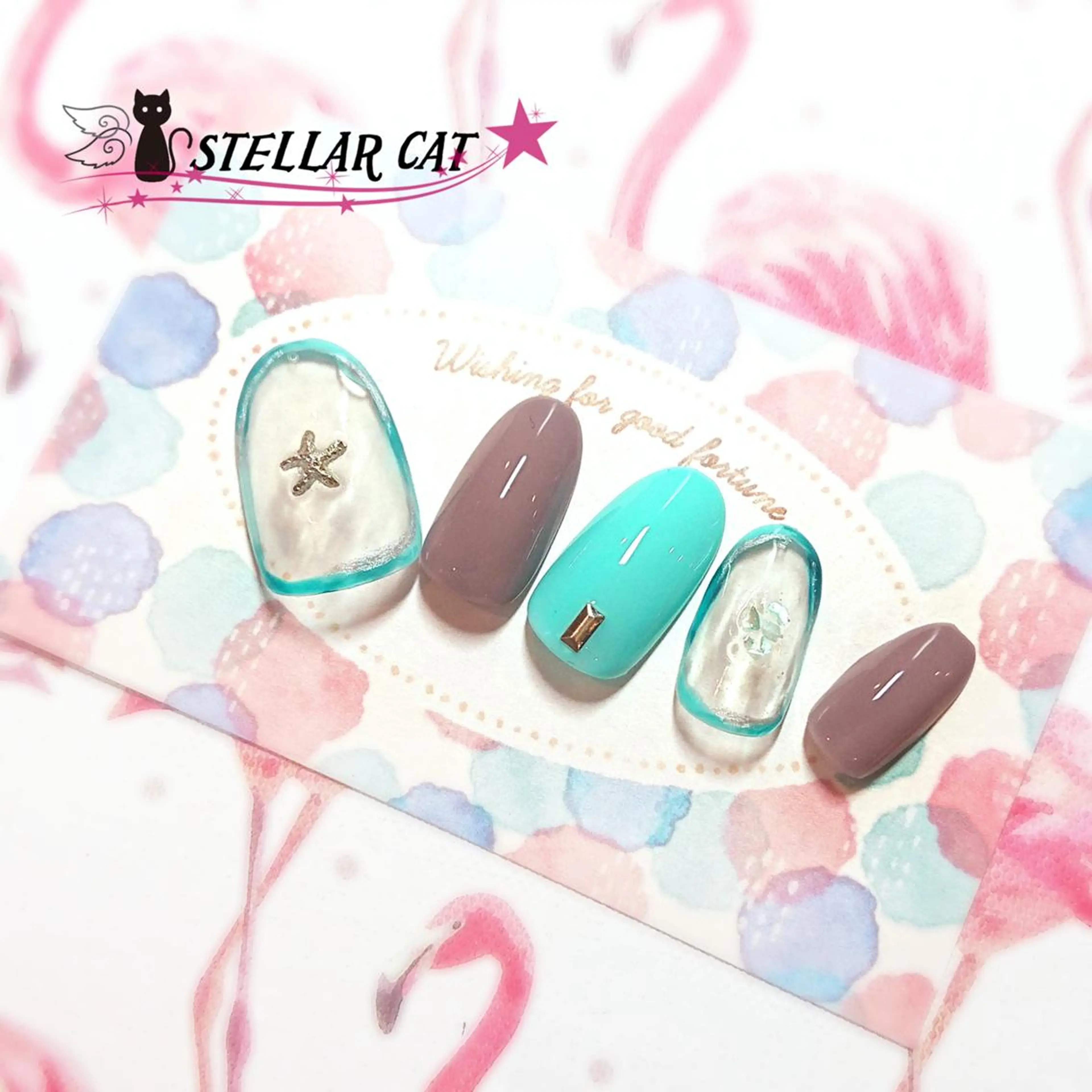 ネイル ショートネイル専門 StellarCatのネイルデザイン