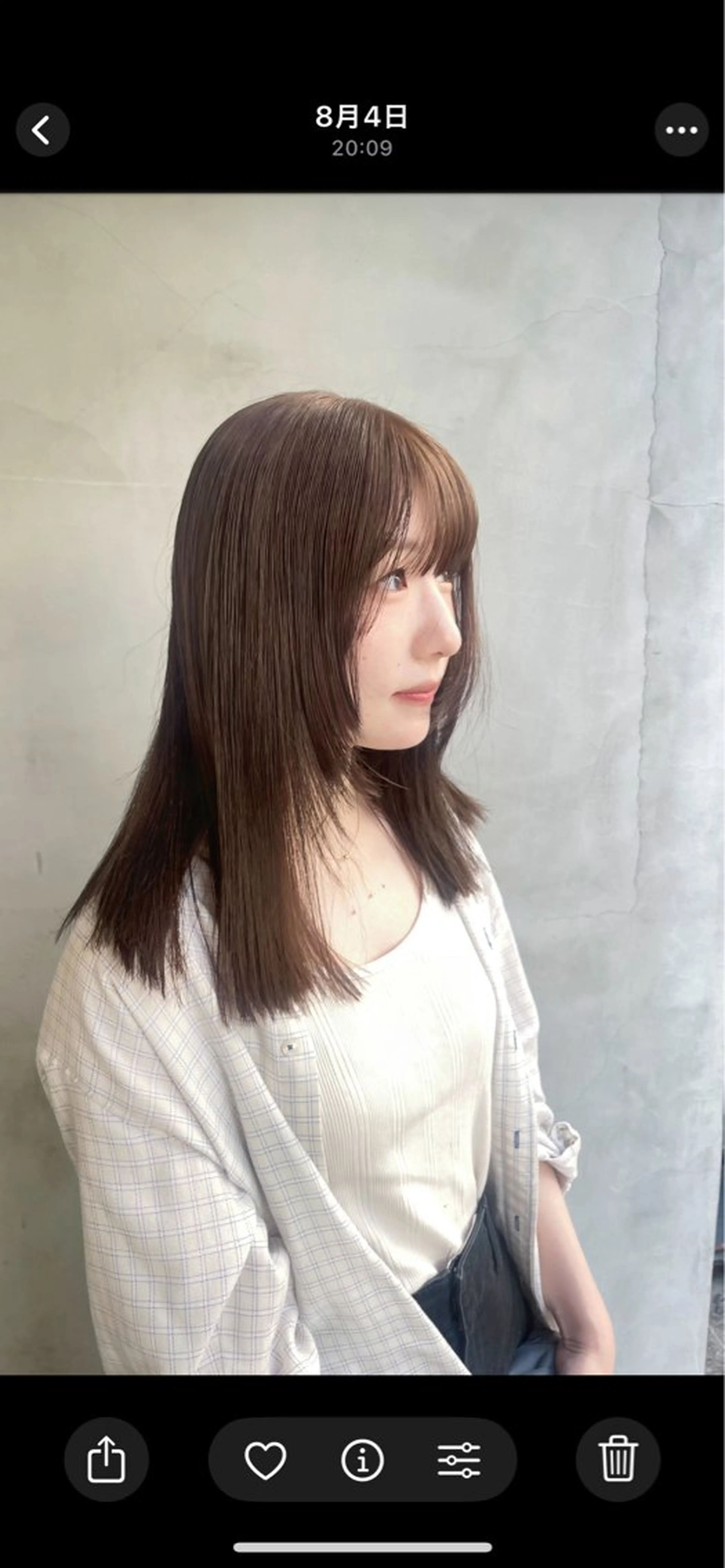 セミロング カラー ブリーチ 透明感カラー ダブルカラー ヘアカラー CIECA. suzukaのヘアスタイル