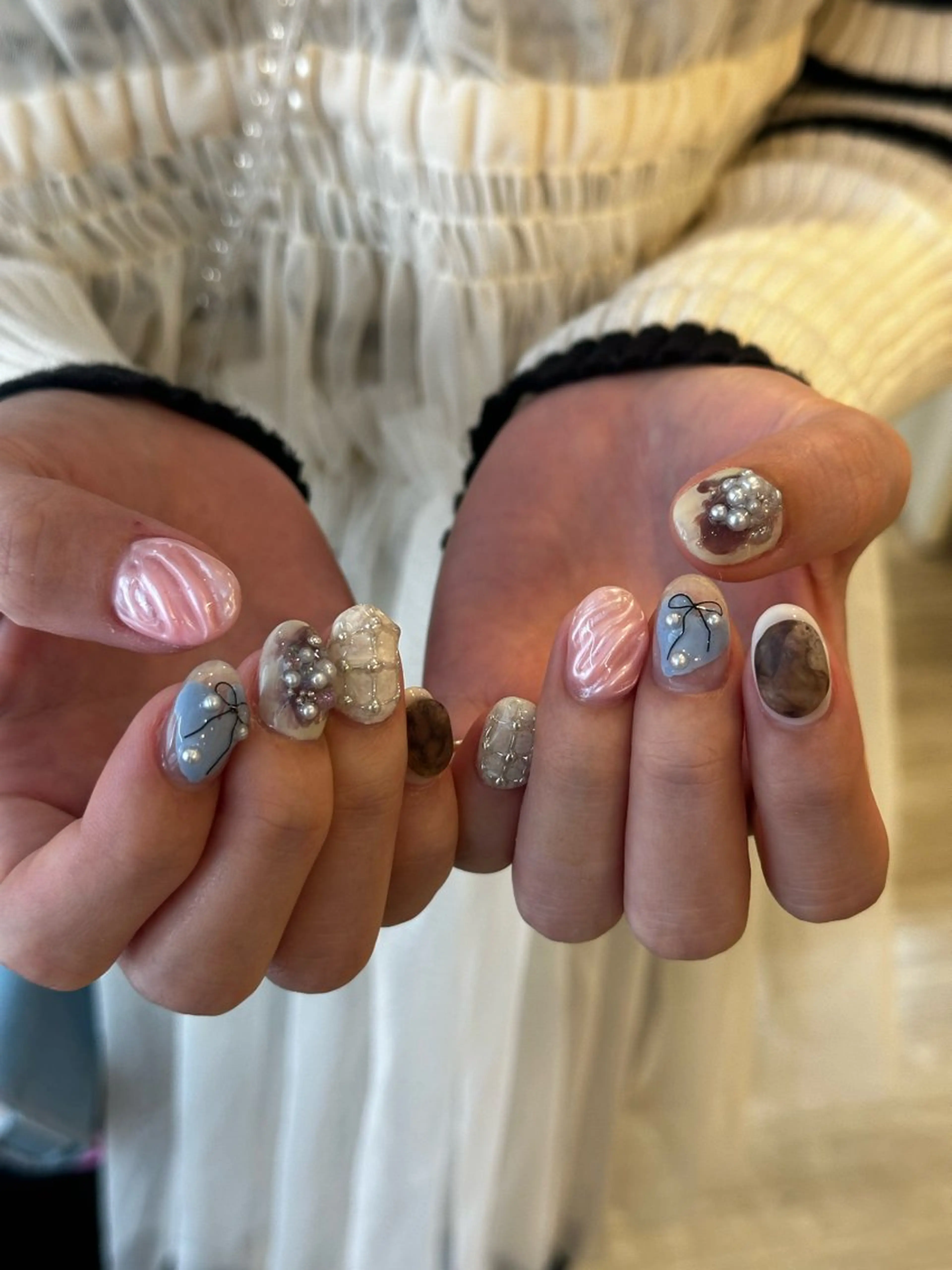 ネイル ニュアンスネイル ハンドネイル Natsuko 🐥のネイルデザイン