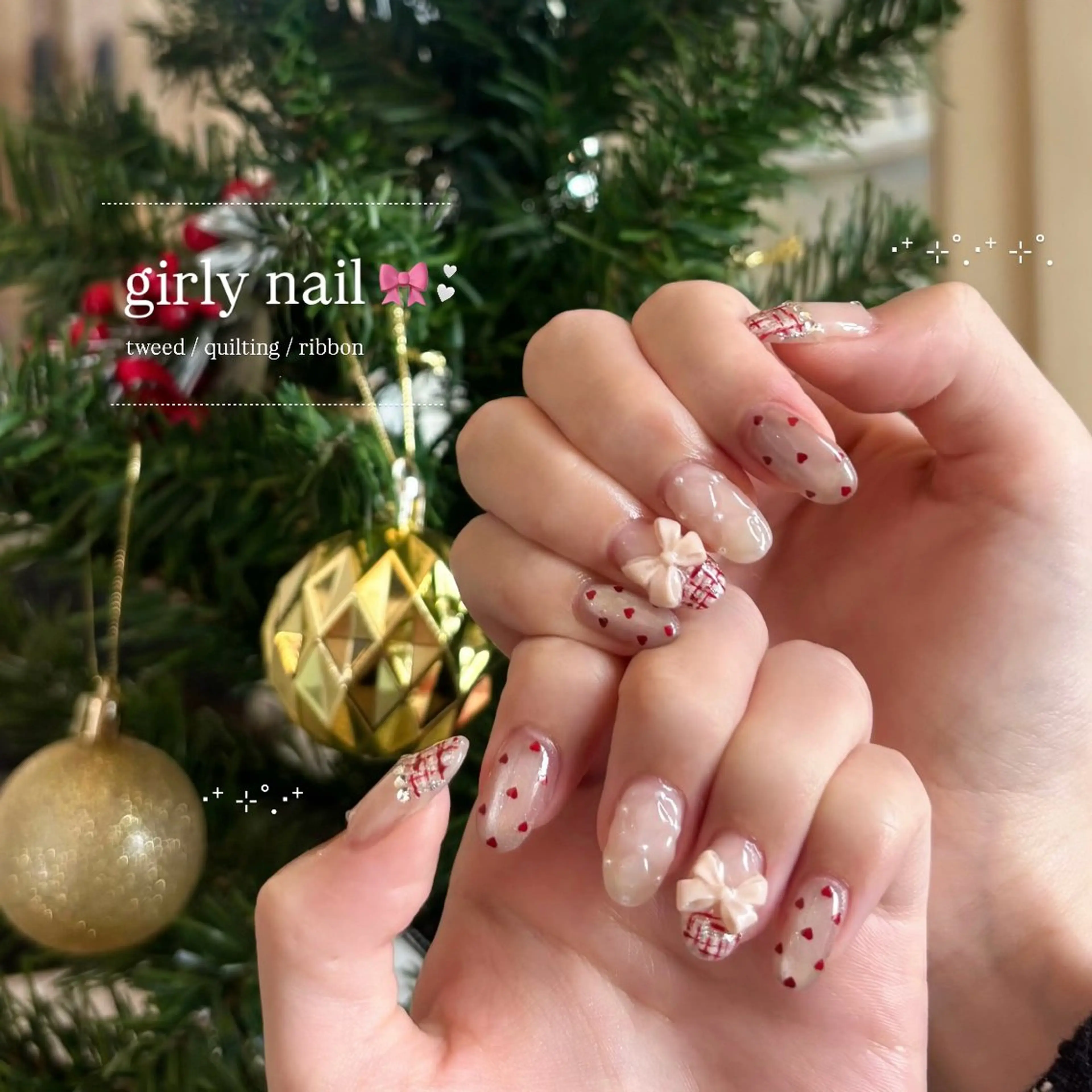 ネイル ハンドネイル Angelique 平形/高崎のネイルデザイン