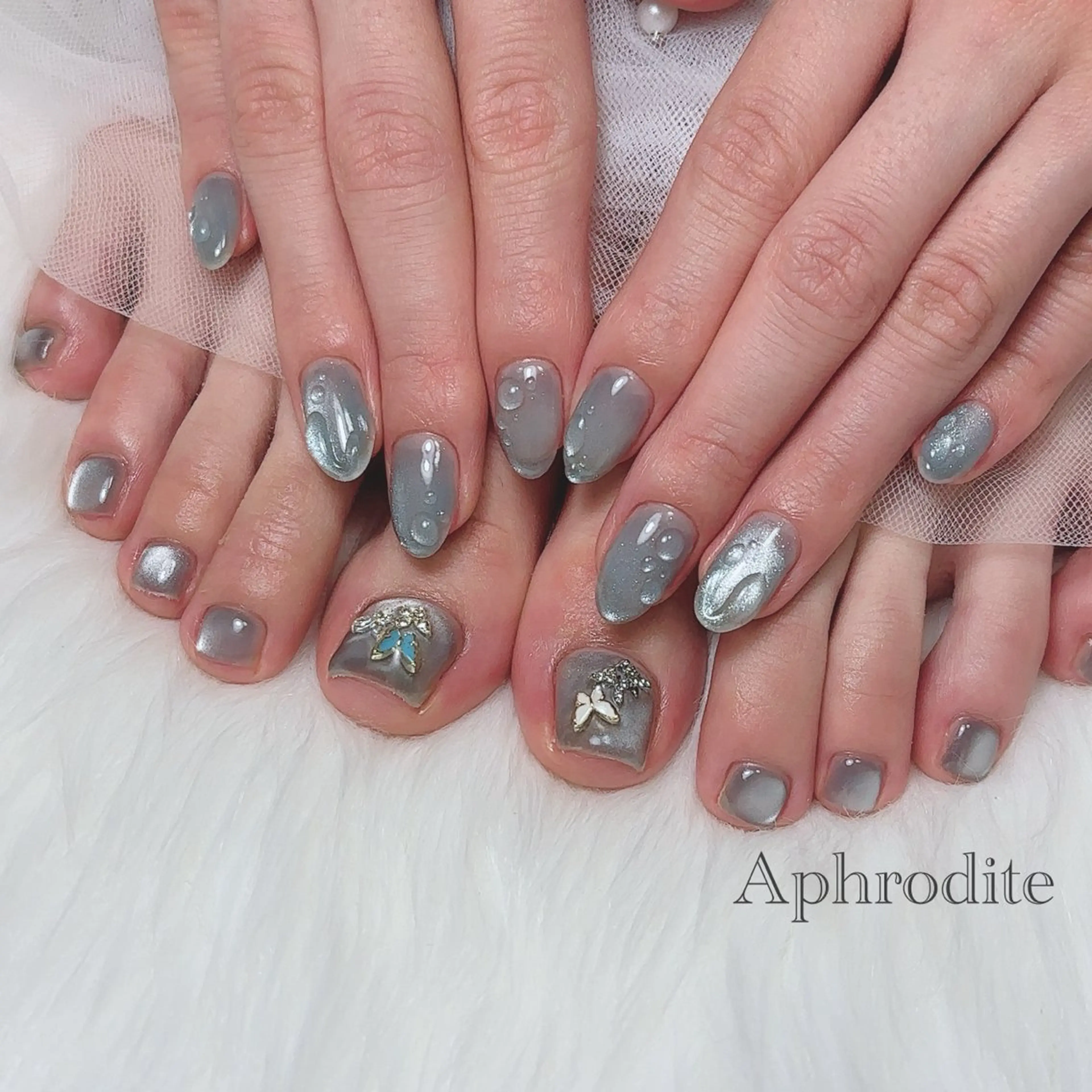 ネイル Aphrodite パラジェル認定サロンのネイルデザイン