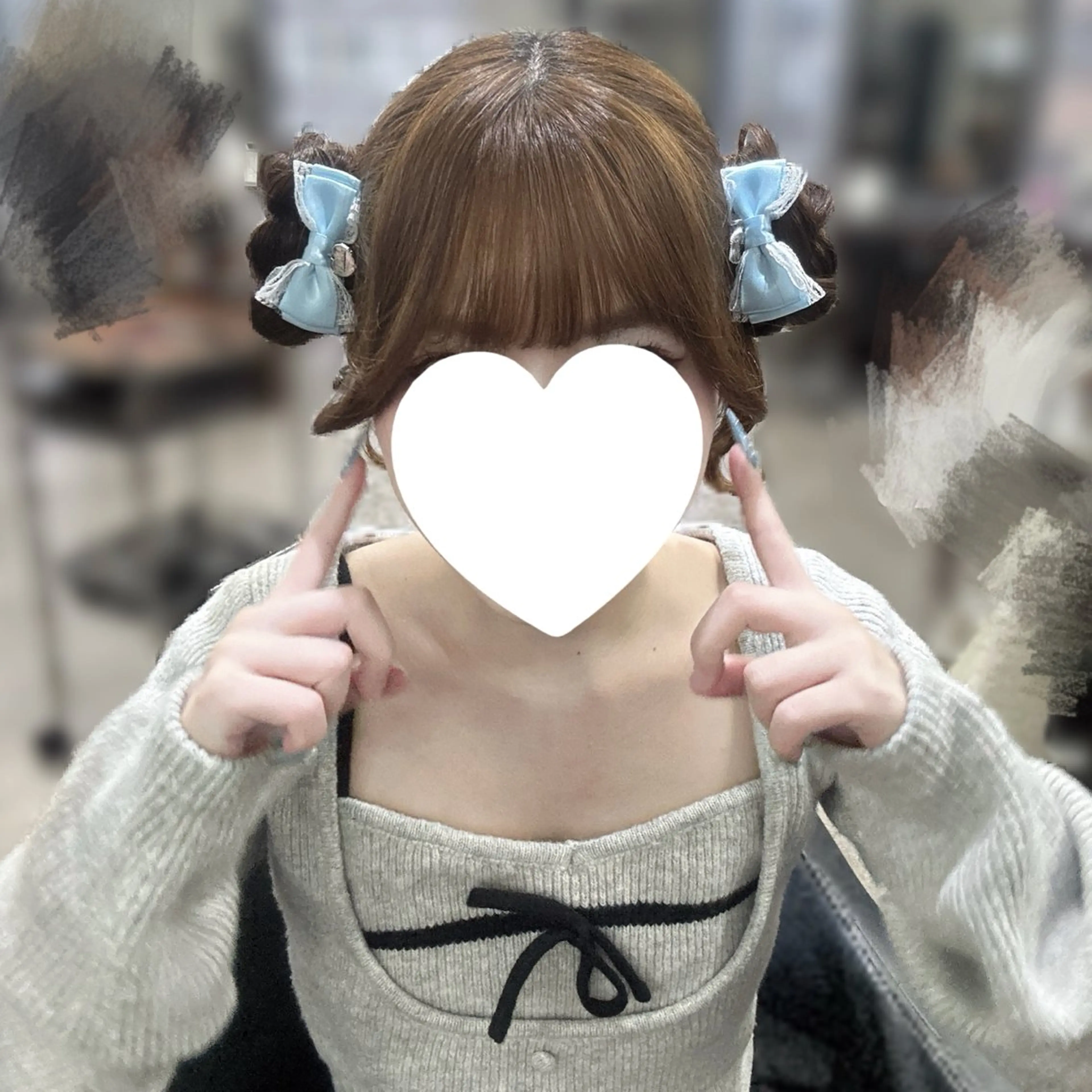 ロング OZ梅田♡ ゆはなのヘアスタイル
