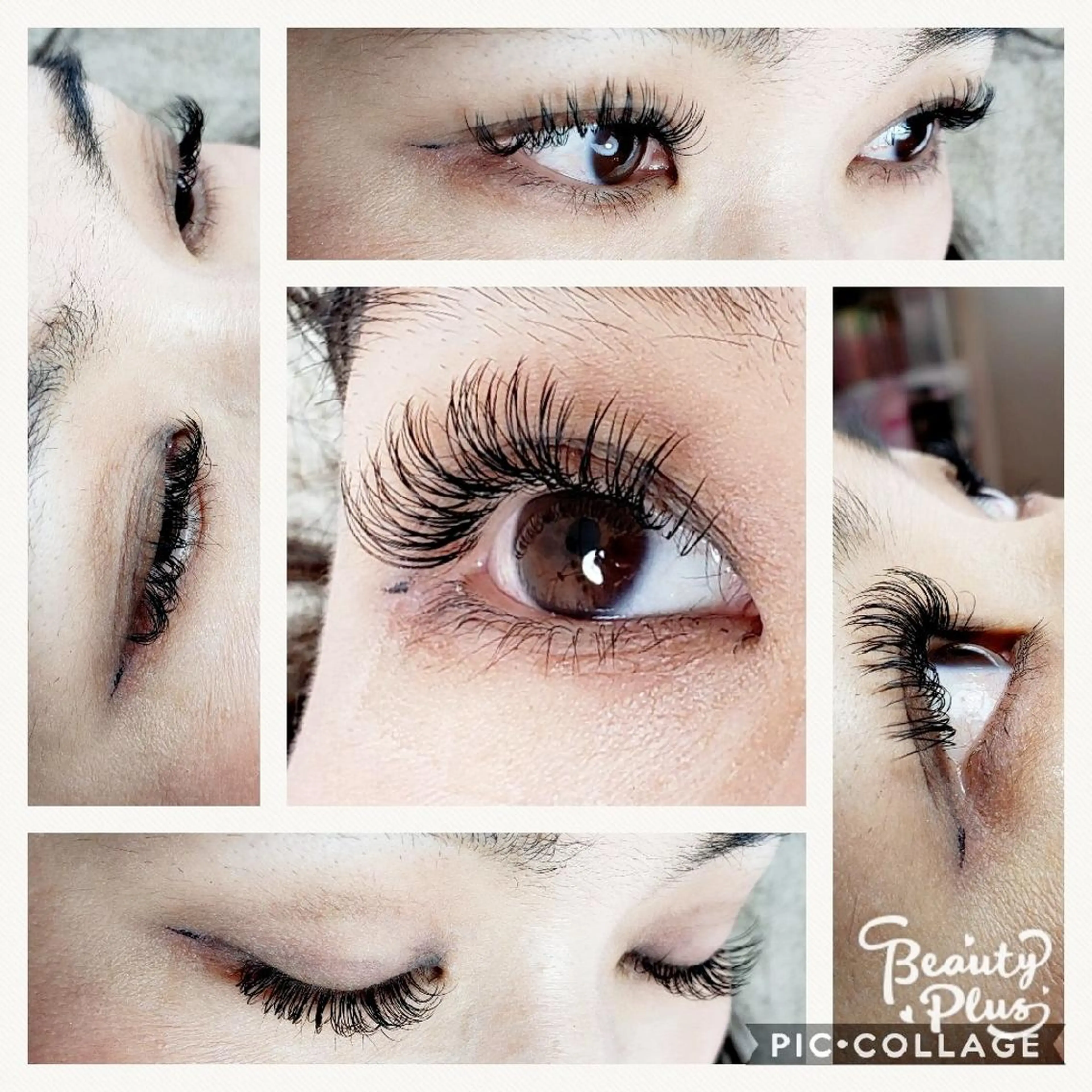 マツエク・マツパ フラットラッシュ Rouge ・ K  　のマツエク・マツパデザイン