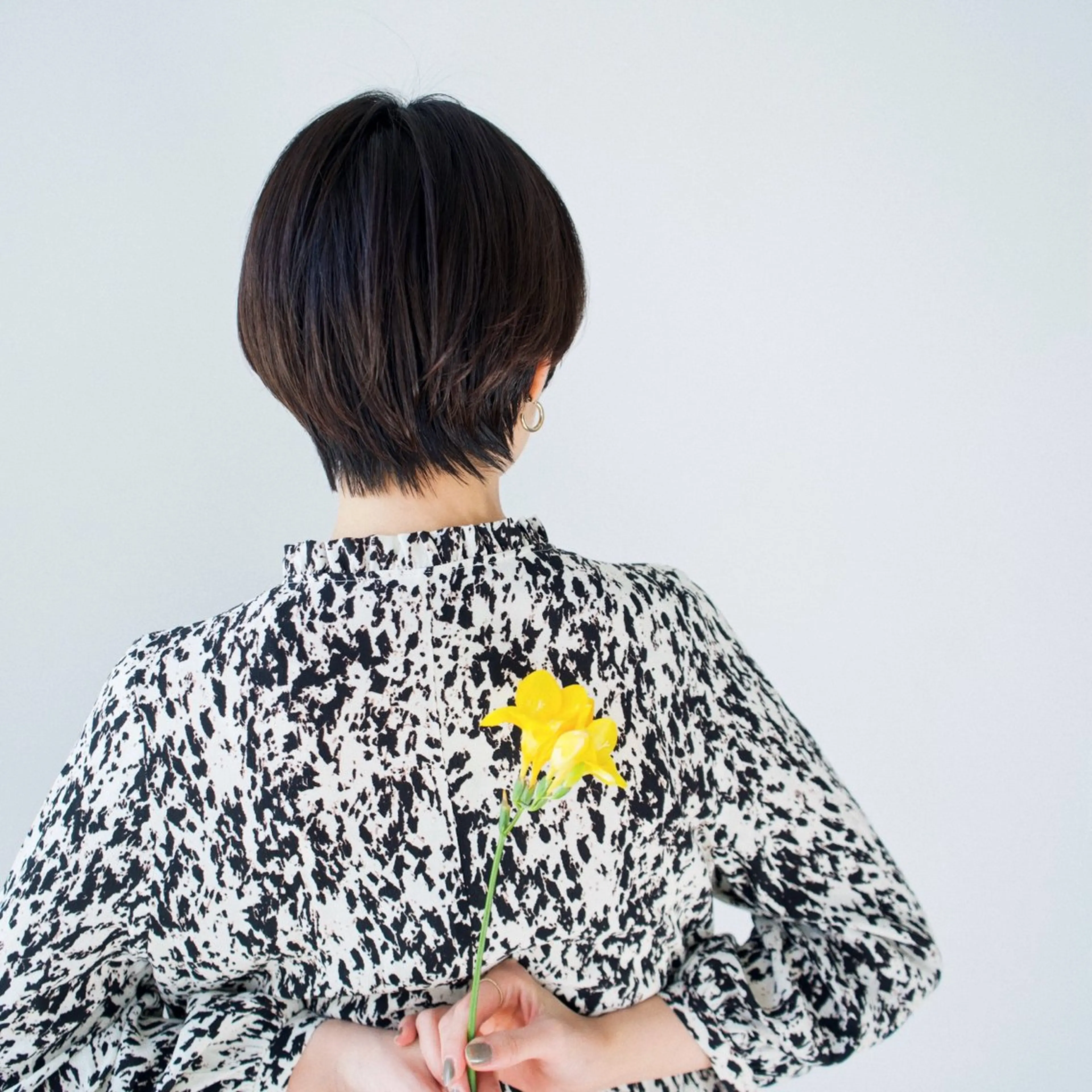 ショート カラー CREAPY所属・日向野 利菜のヘアスタイル