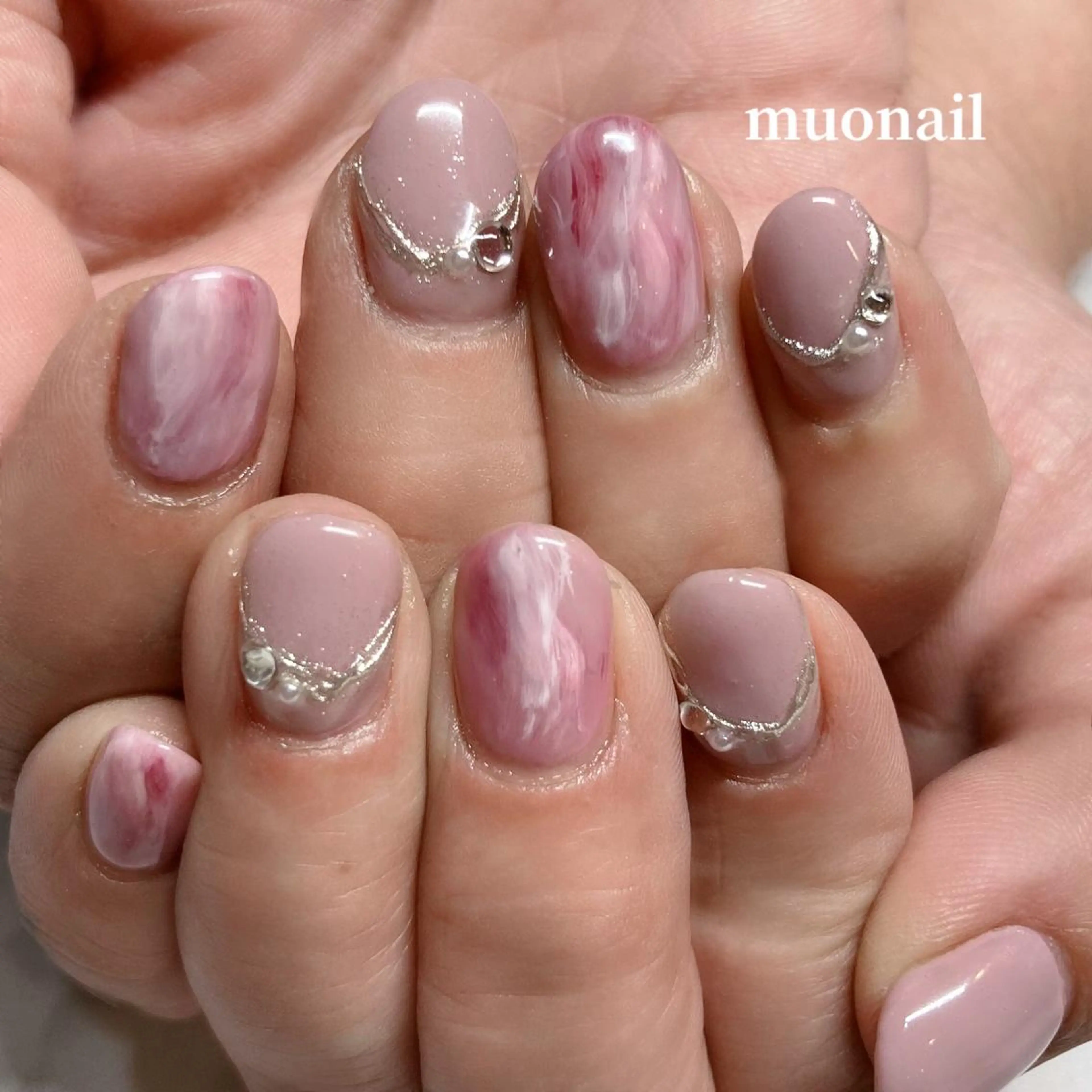 ネイル ニュアンスネイル 中川 ほののネイルデザイン