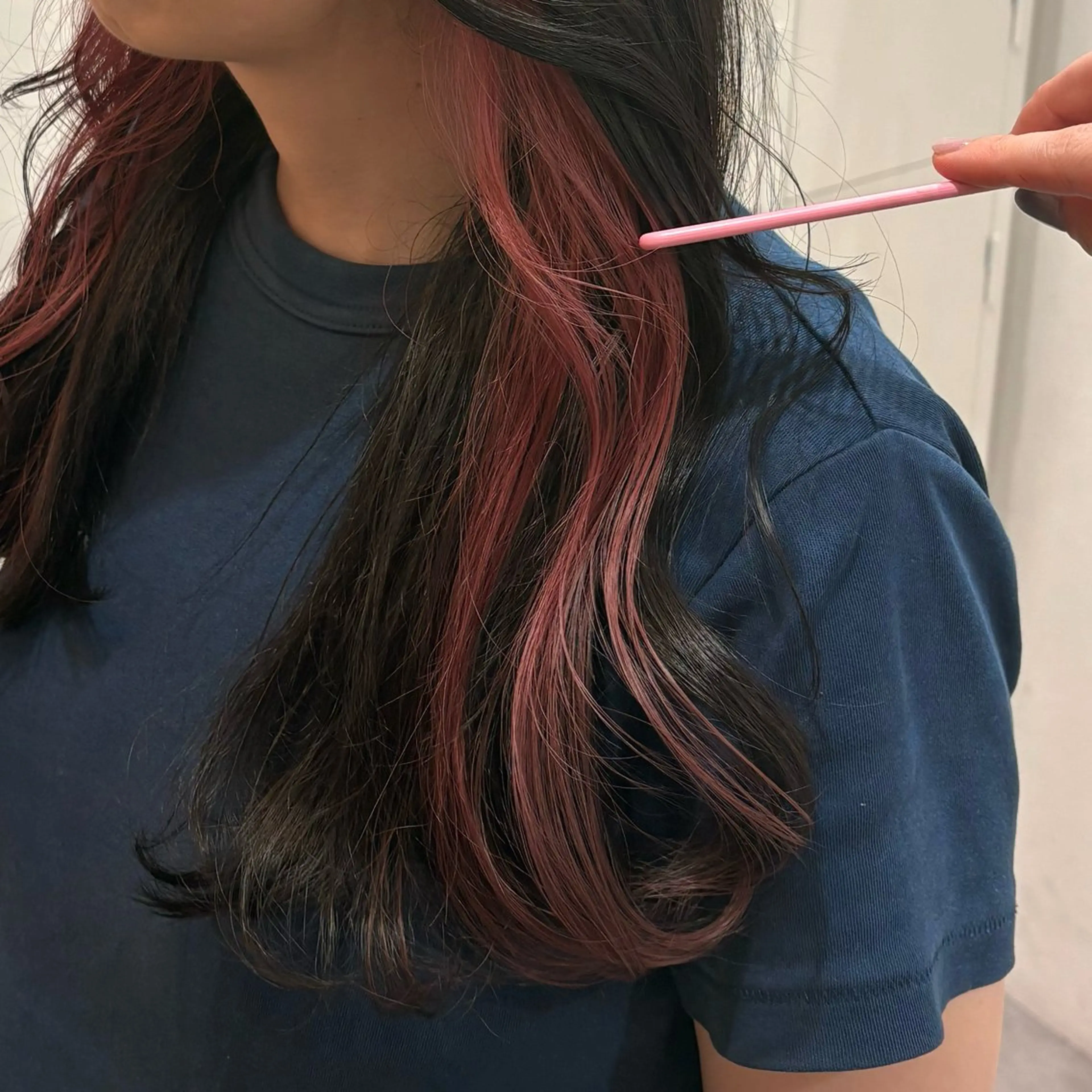 ロング カラー イヤリングカラー soyon まなか🍀のヘアスタイル