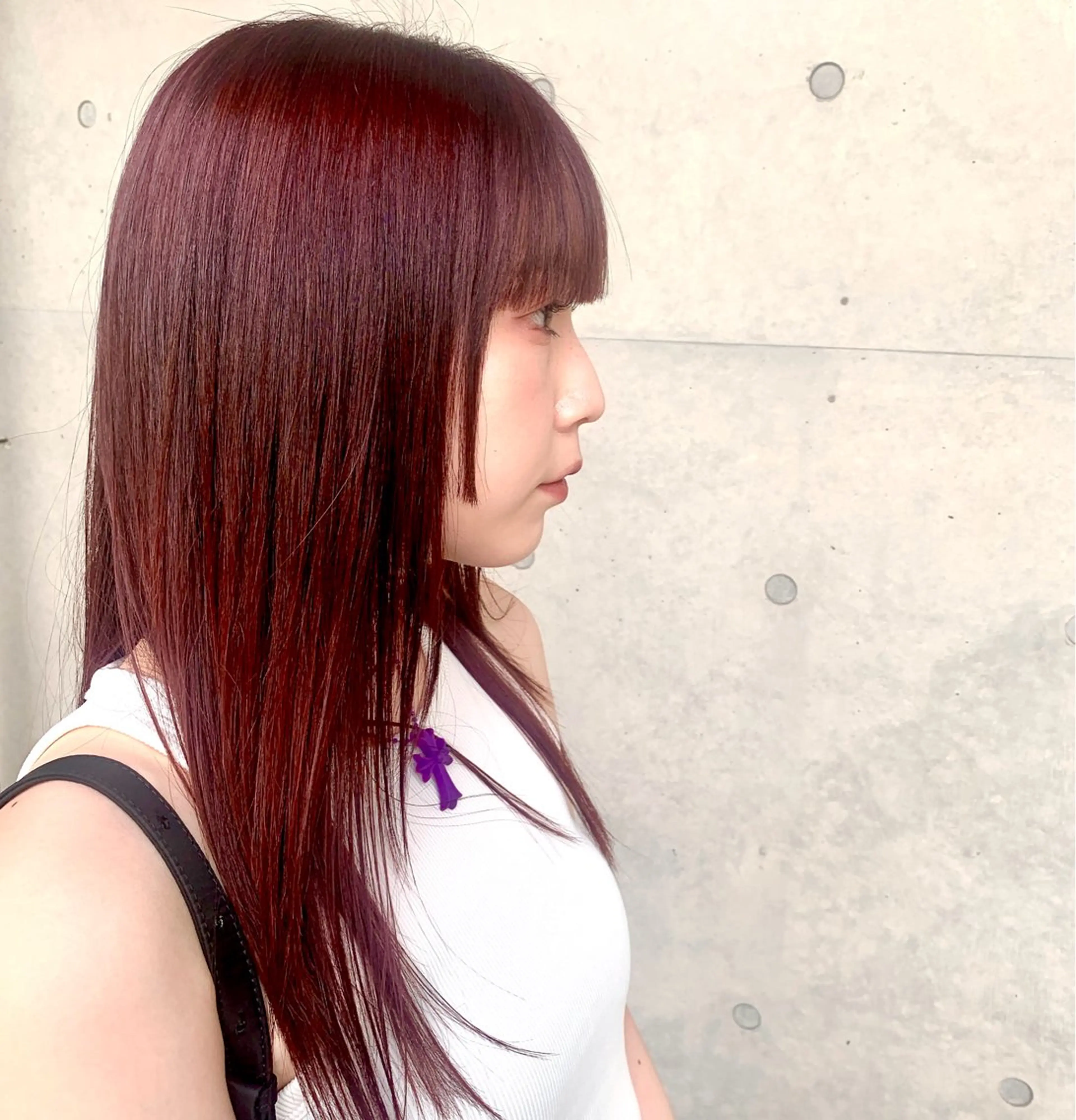 ロング カット ヘアカラー case by case所属・case Chiakiのヘアスタイル