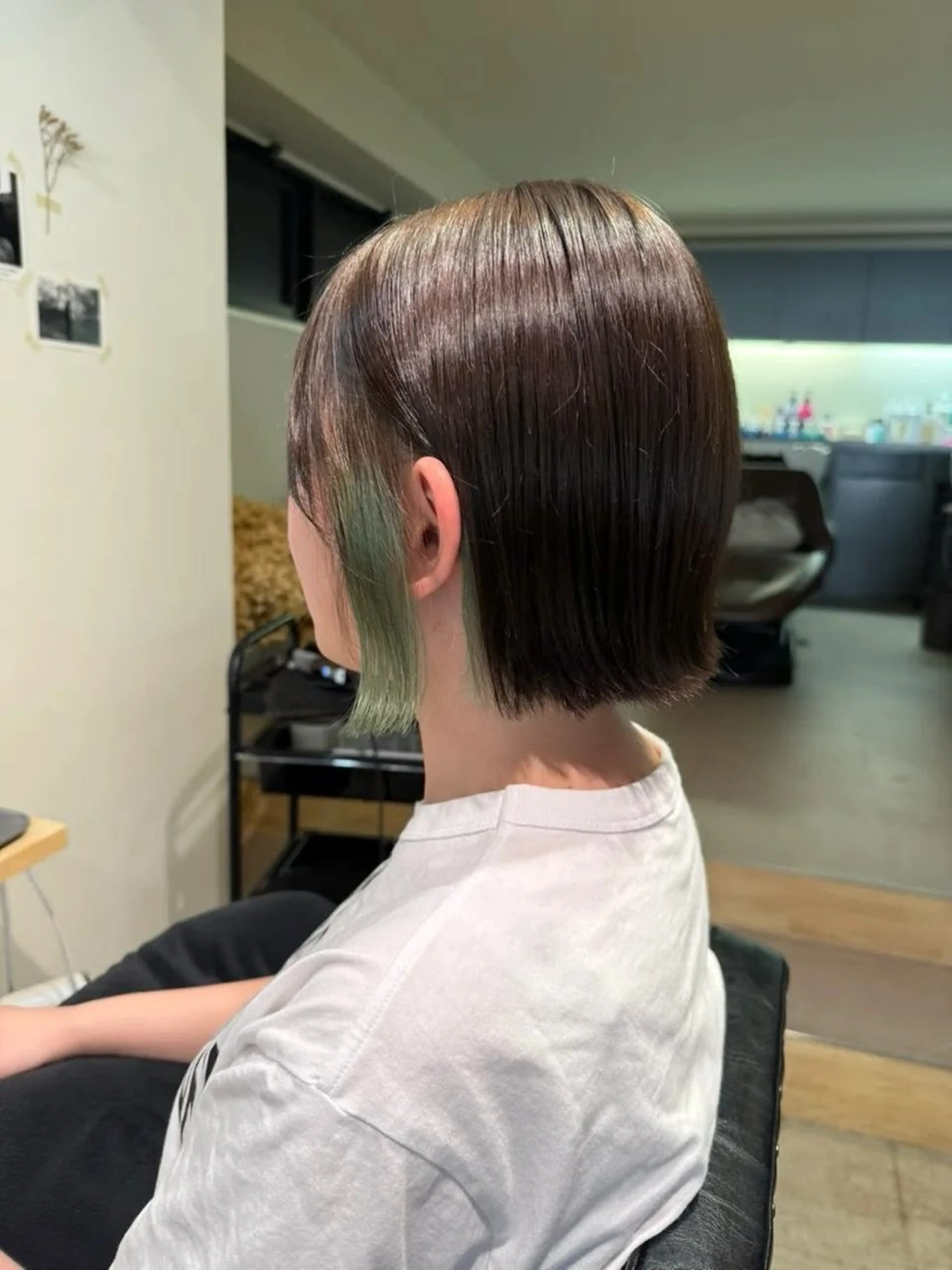 透明感リノケアカラー+カット￥7830の写真