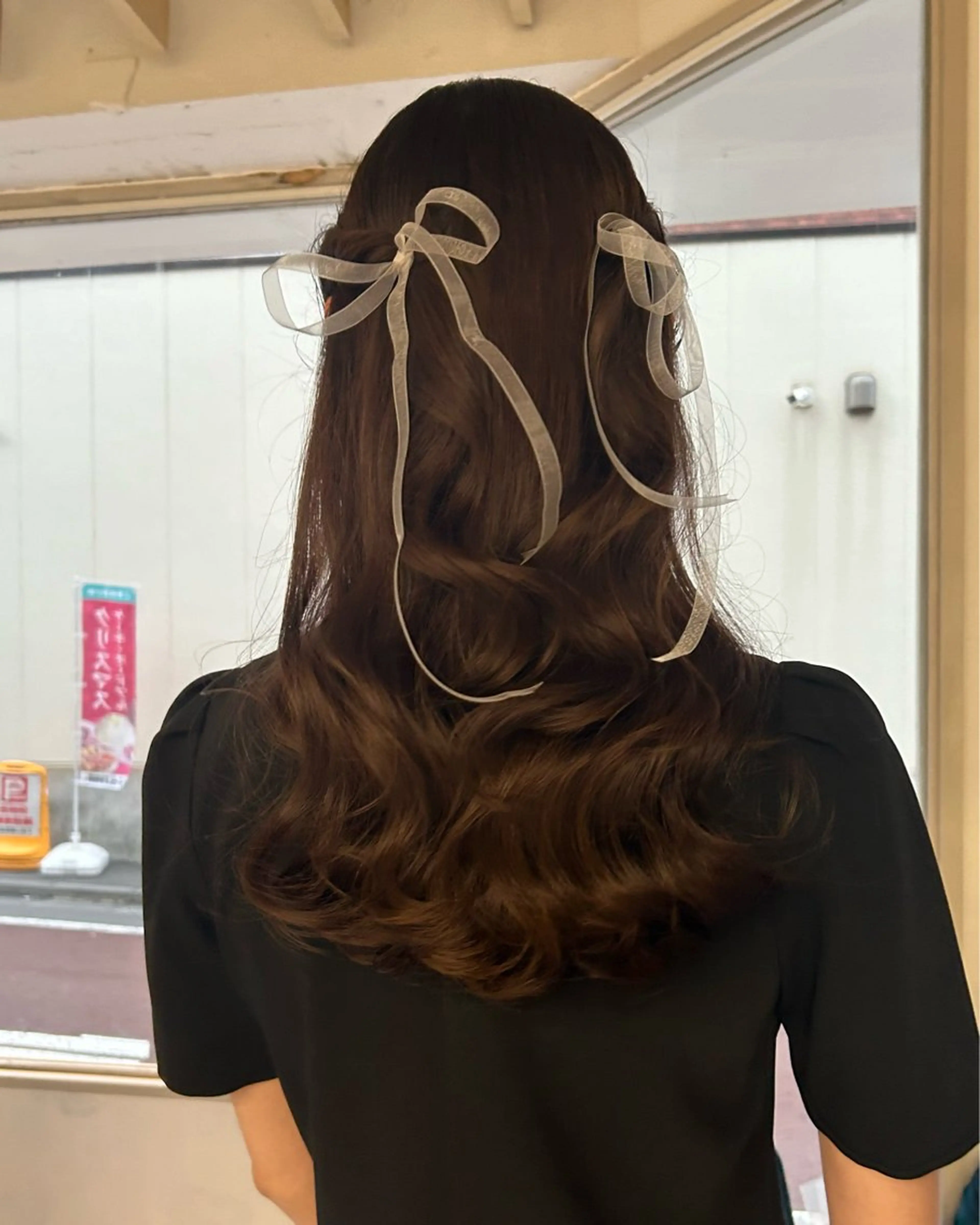 ロング 土田 愛友のヘアスタイル
