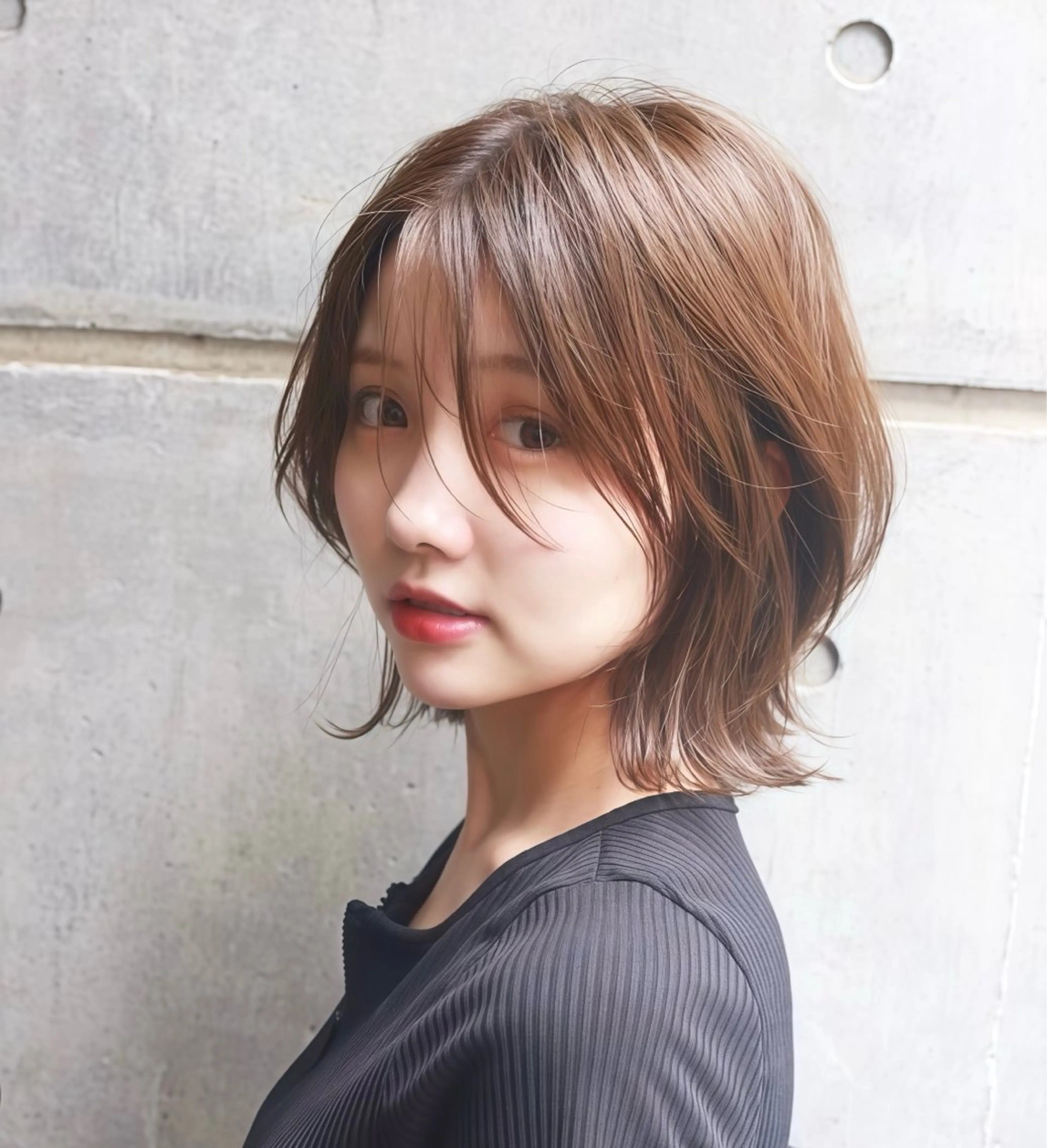 ミディアム カット トリートメント 💎レイヤー×顔周り カット💎杉原のヘアスタイル