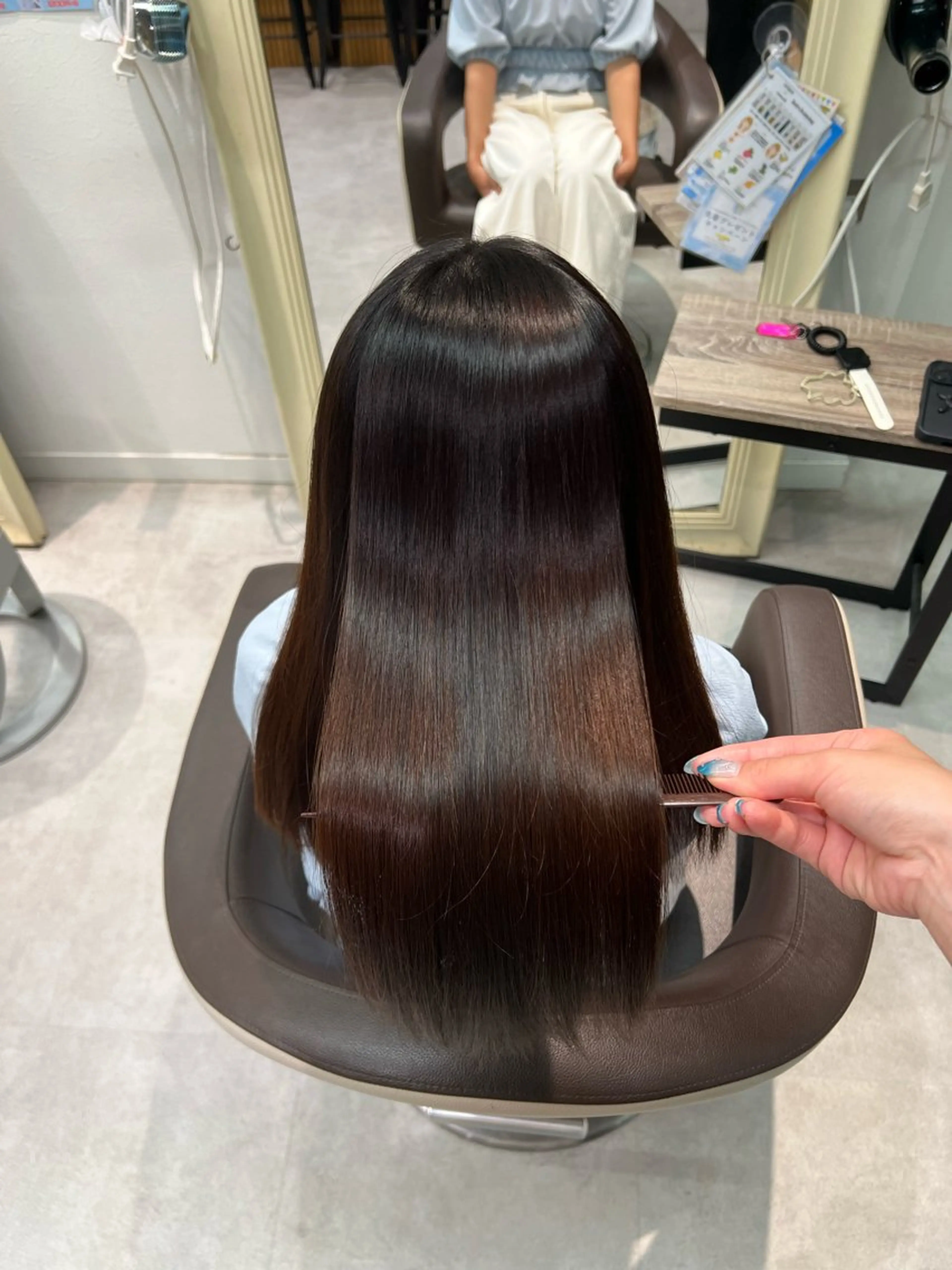 ヘアカラー 晶/艶髪カラー /トリートメントのヘアスタイル