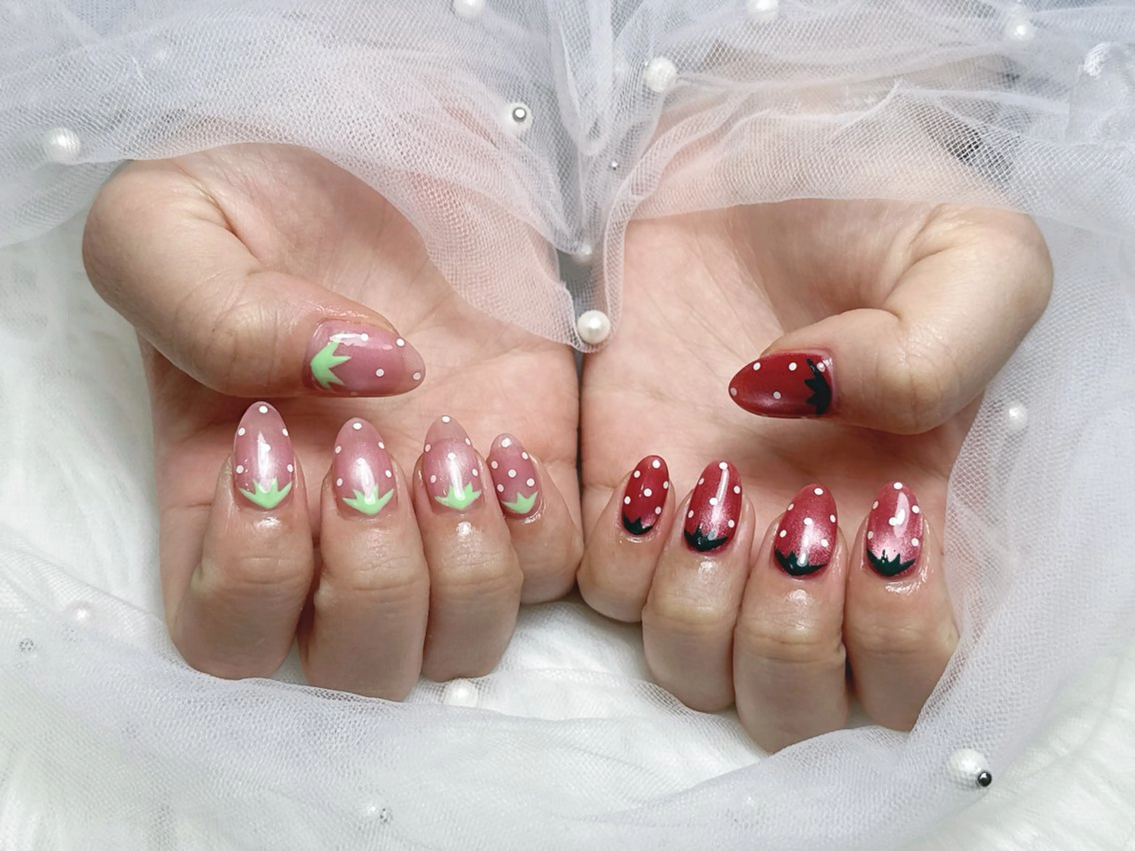 ネイル ハンドネイル 【Eclat ｴｸﾗ】nail＆beauty所属・Eclat〔ｴｸﾗ〕 MOEKA𝜗𝜚*のネイルデザイン