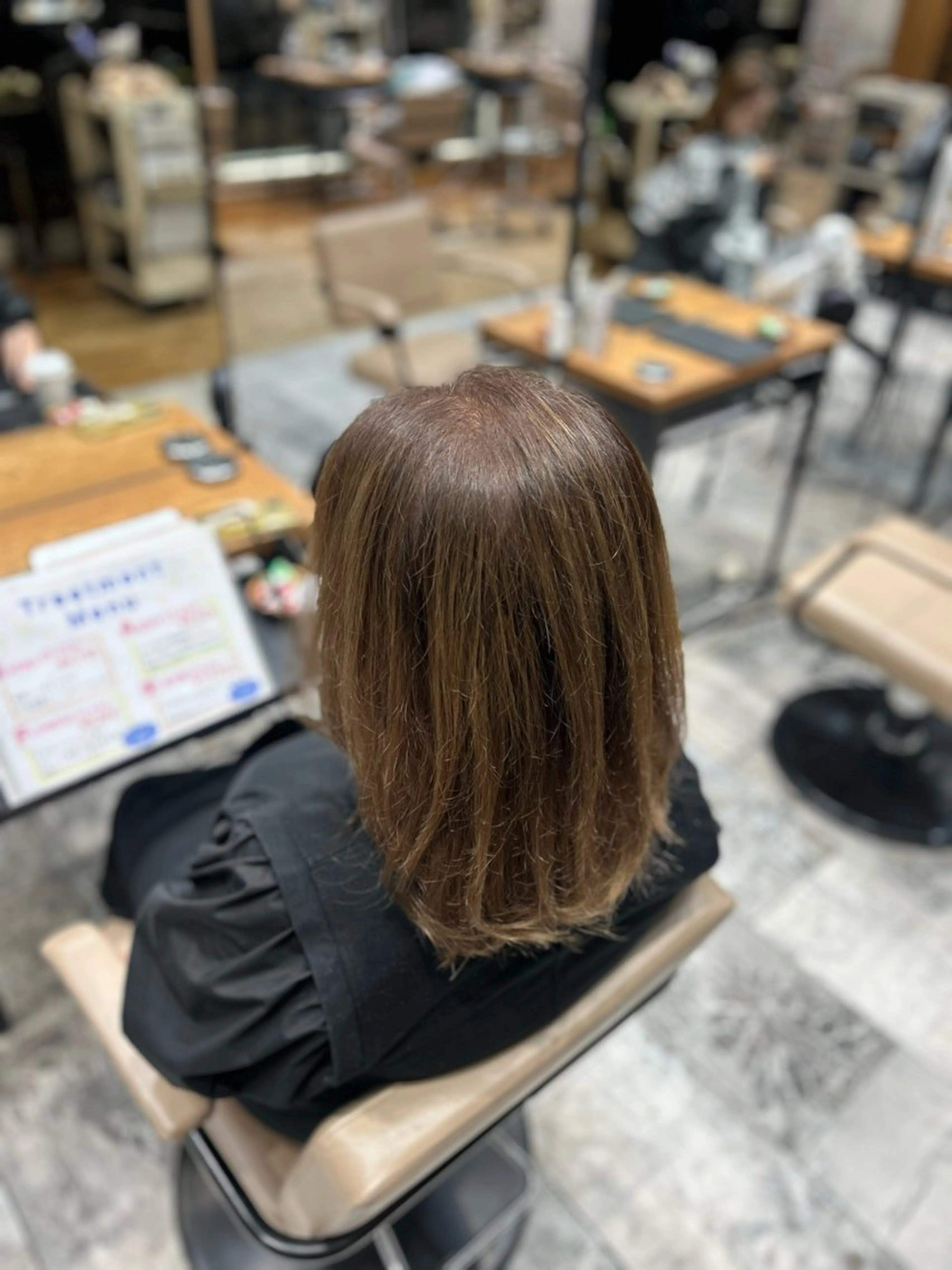 ミディアム カラー 新宿/うる艶カラー/ 祝迫愛艶のヘアスタイル