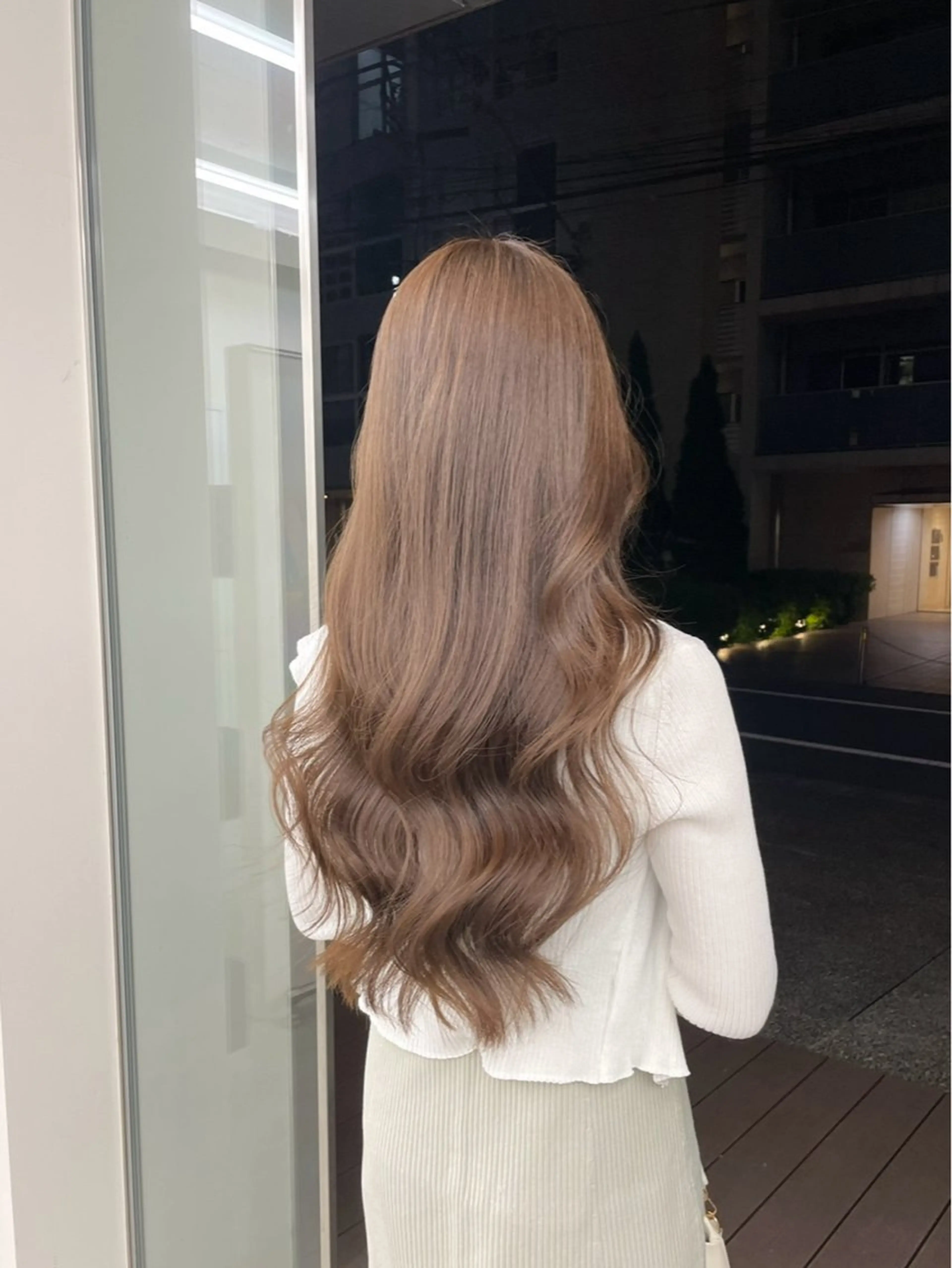 ロング カラー ヘアカラー トリートメント 🦋韓国系指名No1 店長/圓山 祐也🦋のヘアスタイル