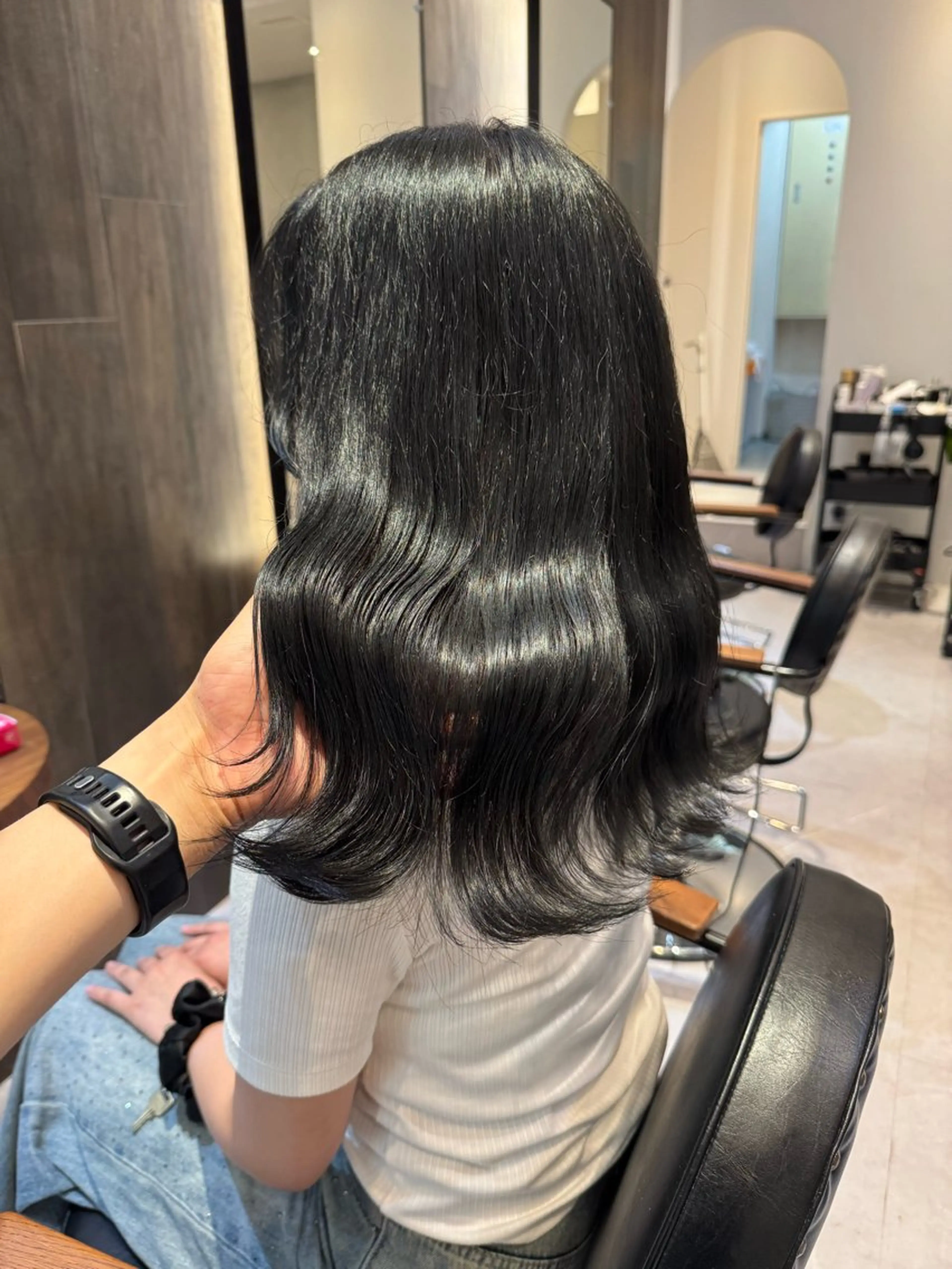 セミロング カット/メンズ パーマ/夢翔のヘアスタイル