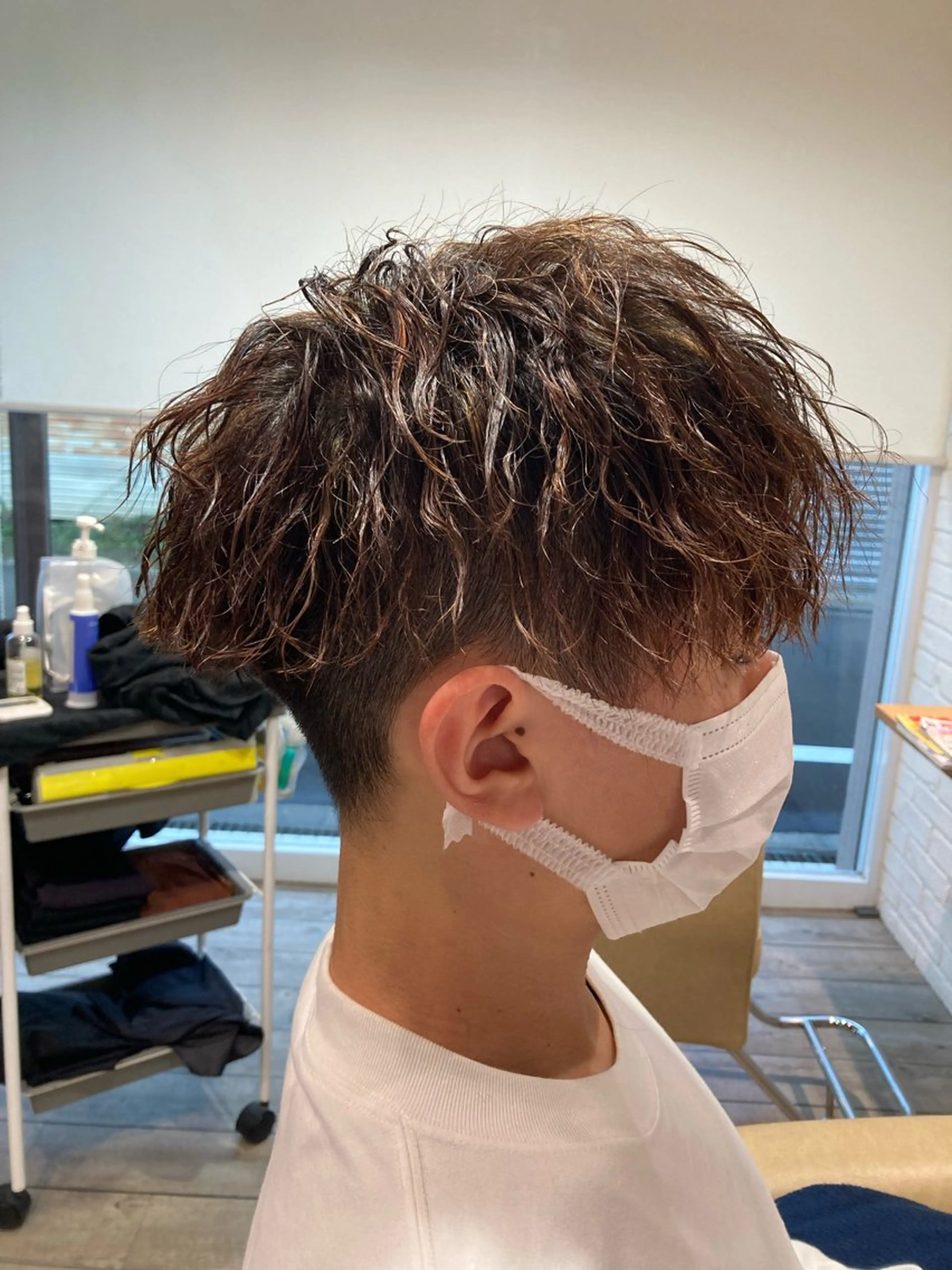 カット＋ツイストパーマの写真