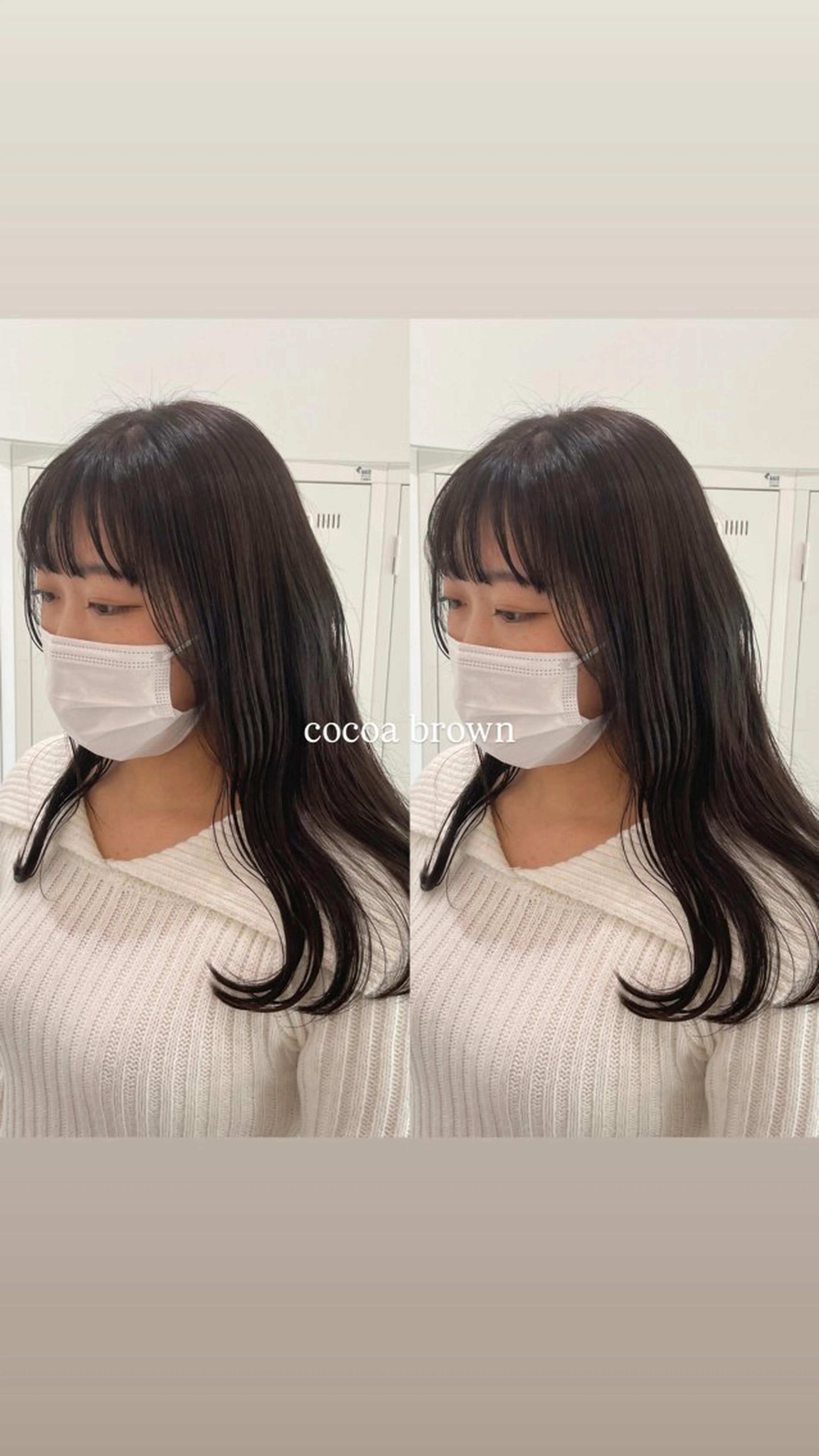 1番人気メニュー✨ 【💞メンテナンスカット×ワンカラー×プチトリートメント💞】の写真