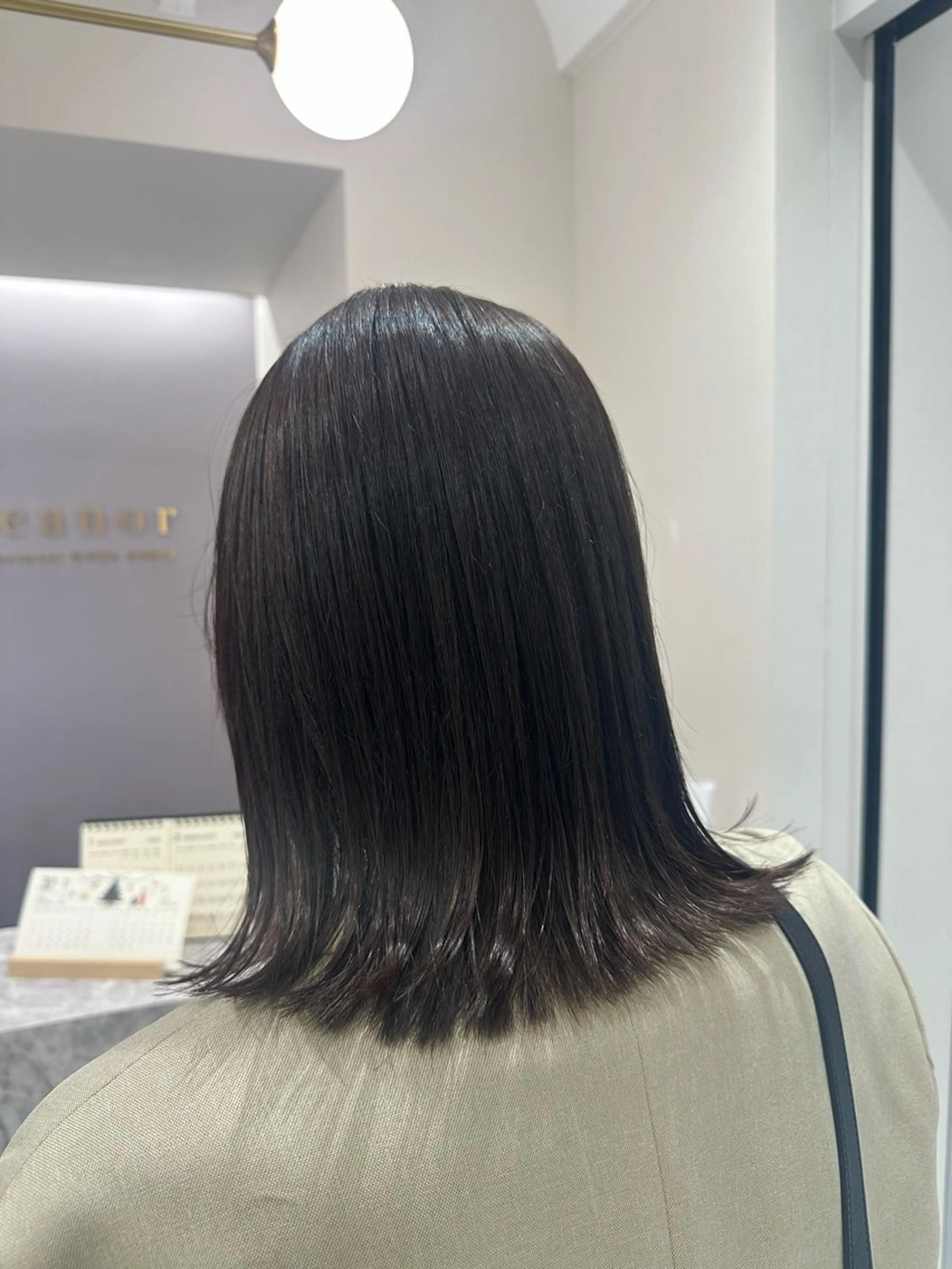 ミディアム カラー カット トリートメント 韓国レイヤー✨ yasuko銀座のヘアスタイル