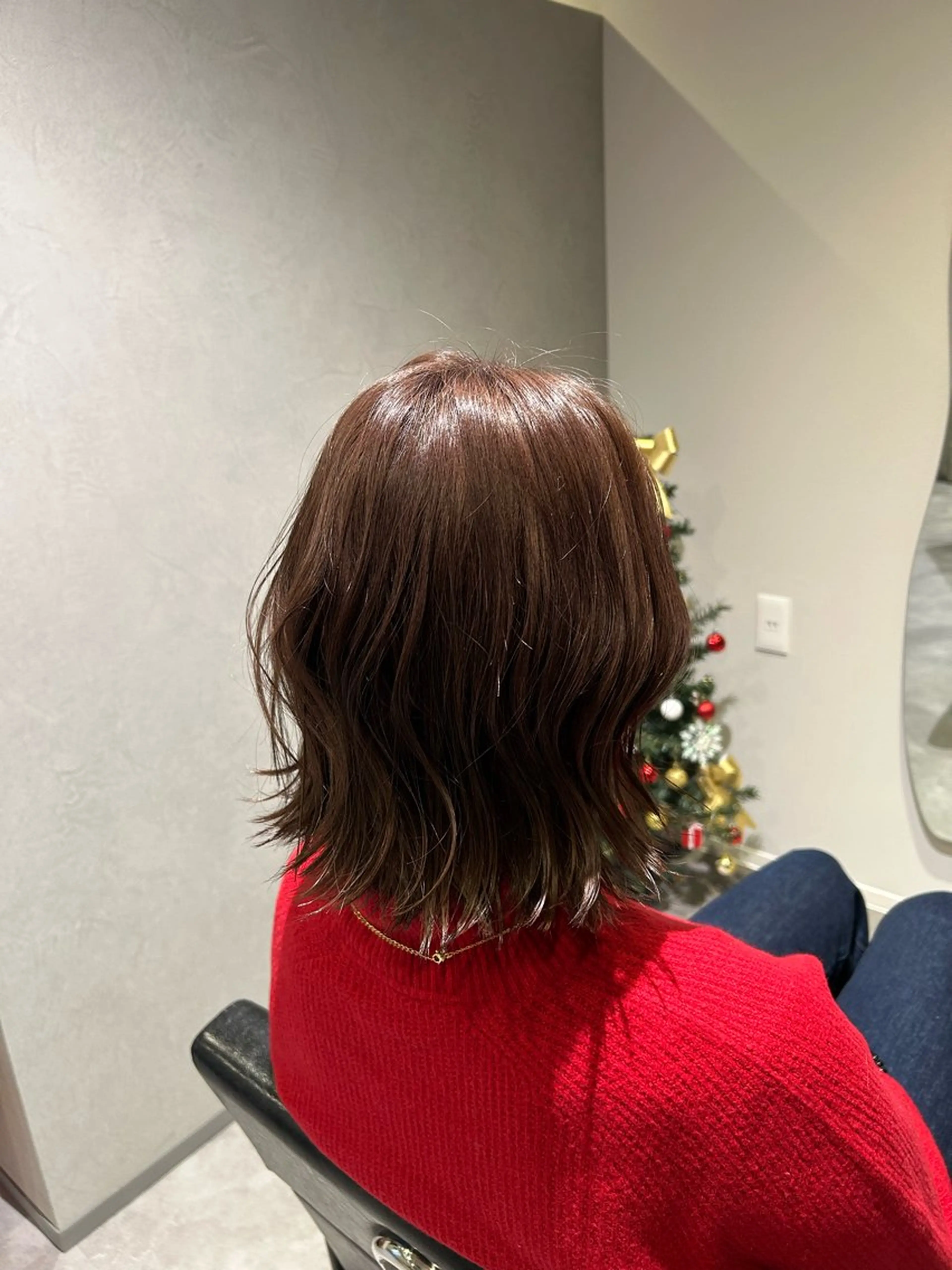 カット＋潤いツヤカラーの写真