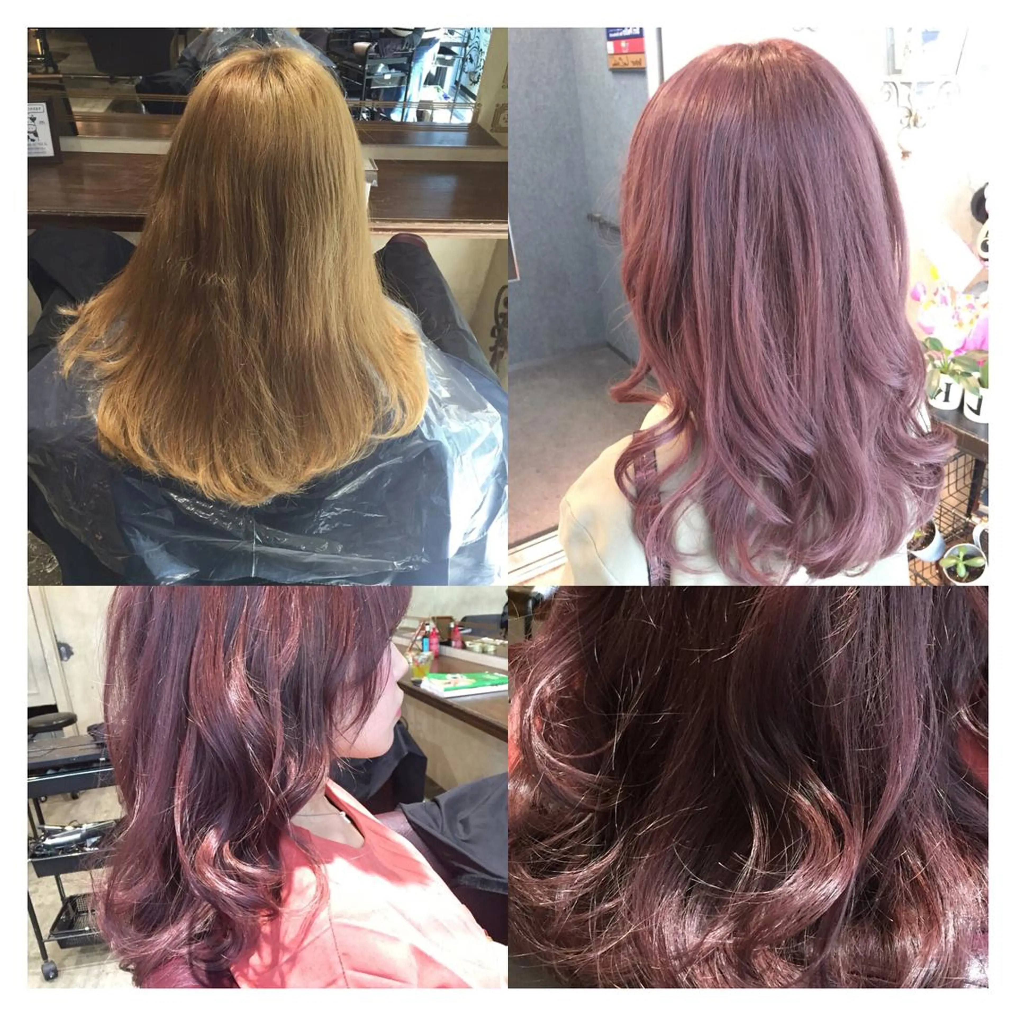 ロング カラー ブリーチ 透明感カラー ラベンダーカラー ラベンダーピンク ピンクカラー Salon de MiLK所属・露木 啓介のヘアスタイル